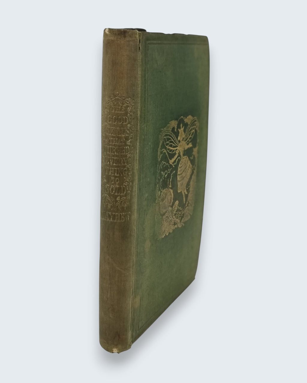 The Good Genius That Turned Everything Into Gold Brothers Mayhew first edition vintage book spiral view