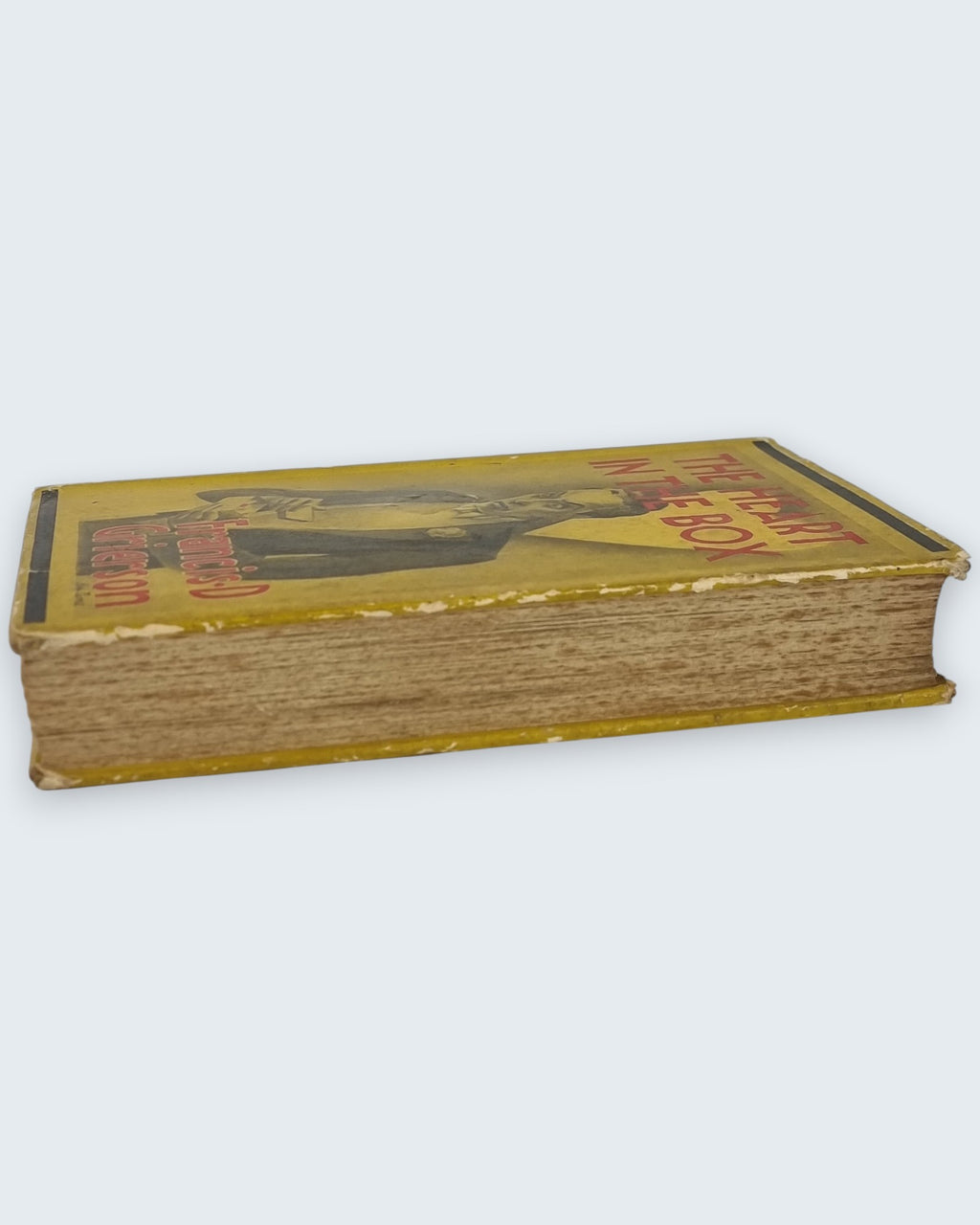 The Heart in the Box Francis D Grierson first edition vintage book laying angled view