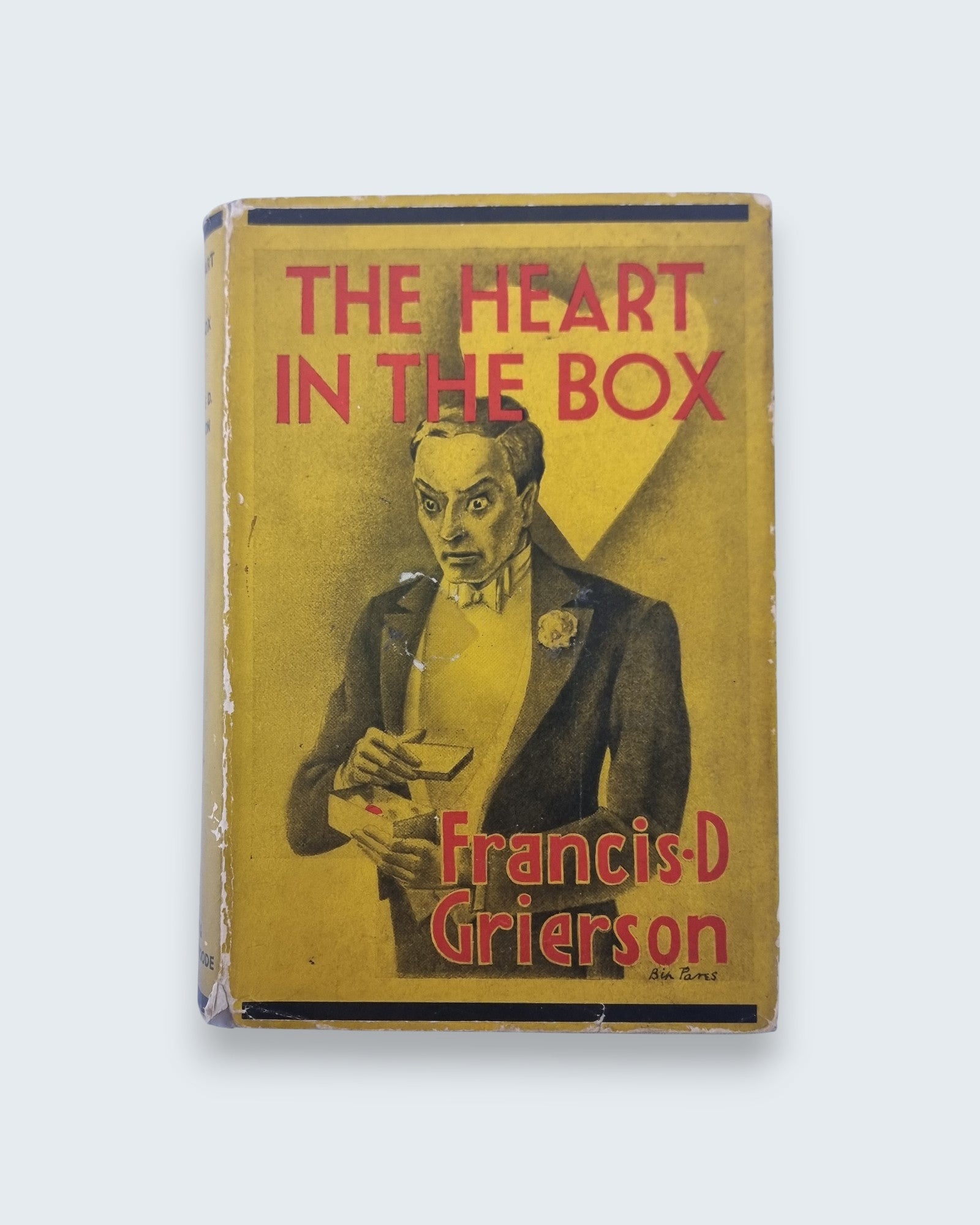 The Heart in the Box Francis D Grierson first edition vintage book front view