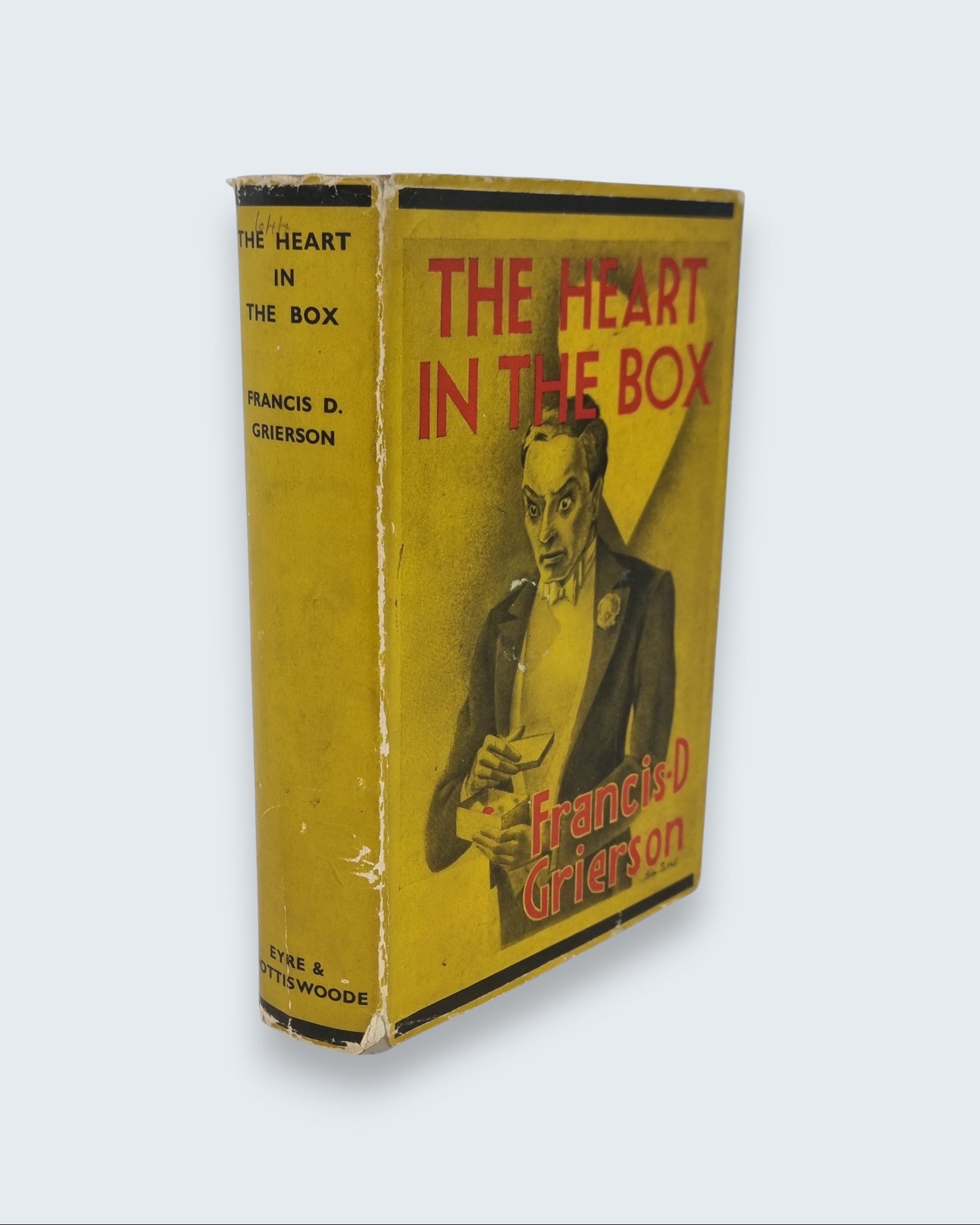 The Heart in the Box Francis D Grierson first edition vintage book cover