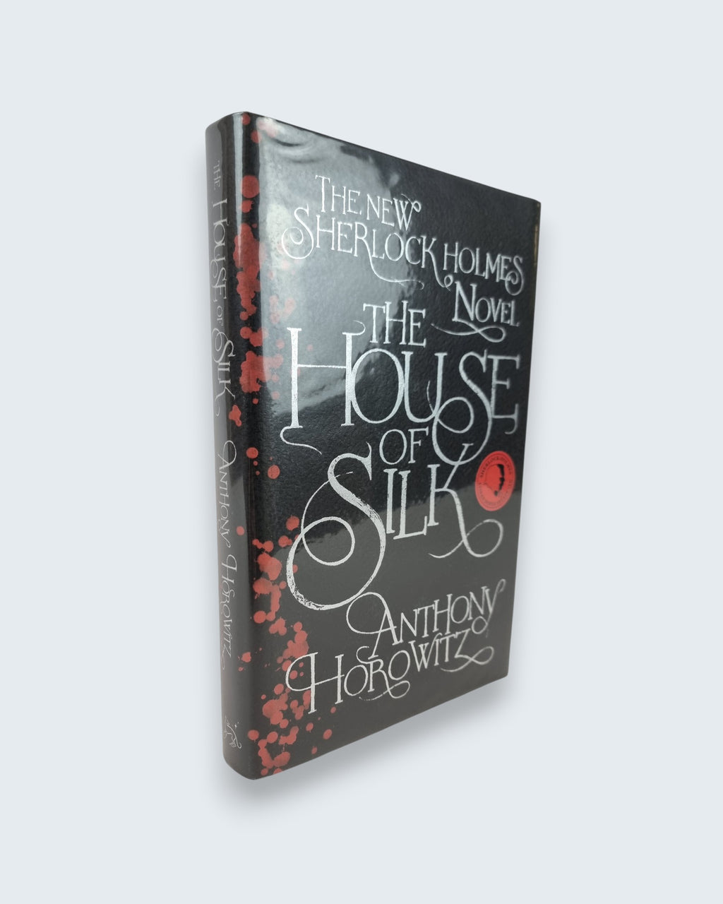 The House Of Silk Anthony Horowitz signed first edition book cover standing view