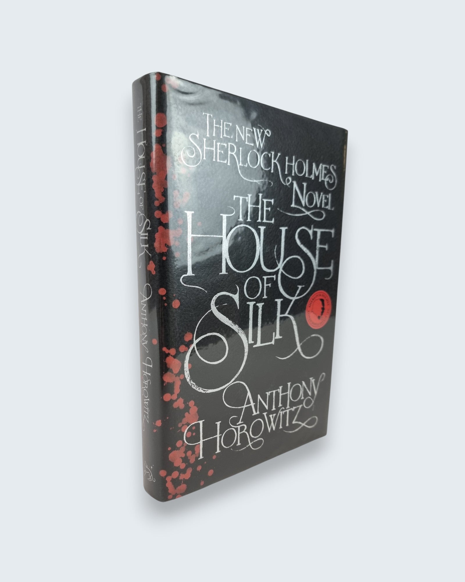 The House Of Silk Anthony Horowitz signed first edition book cover standing view