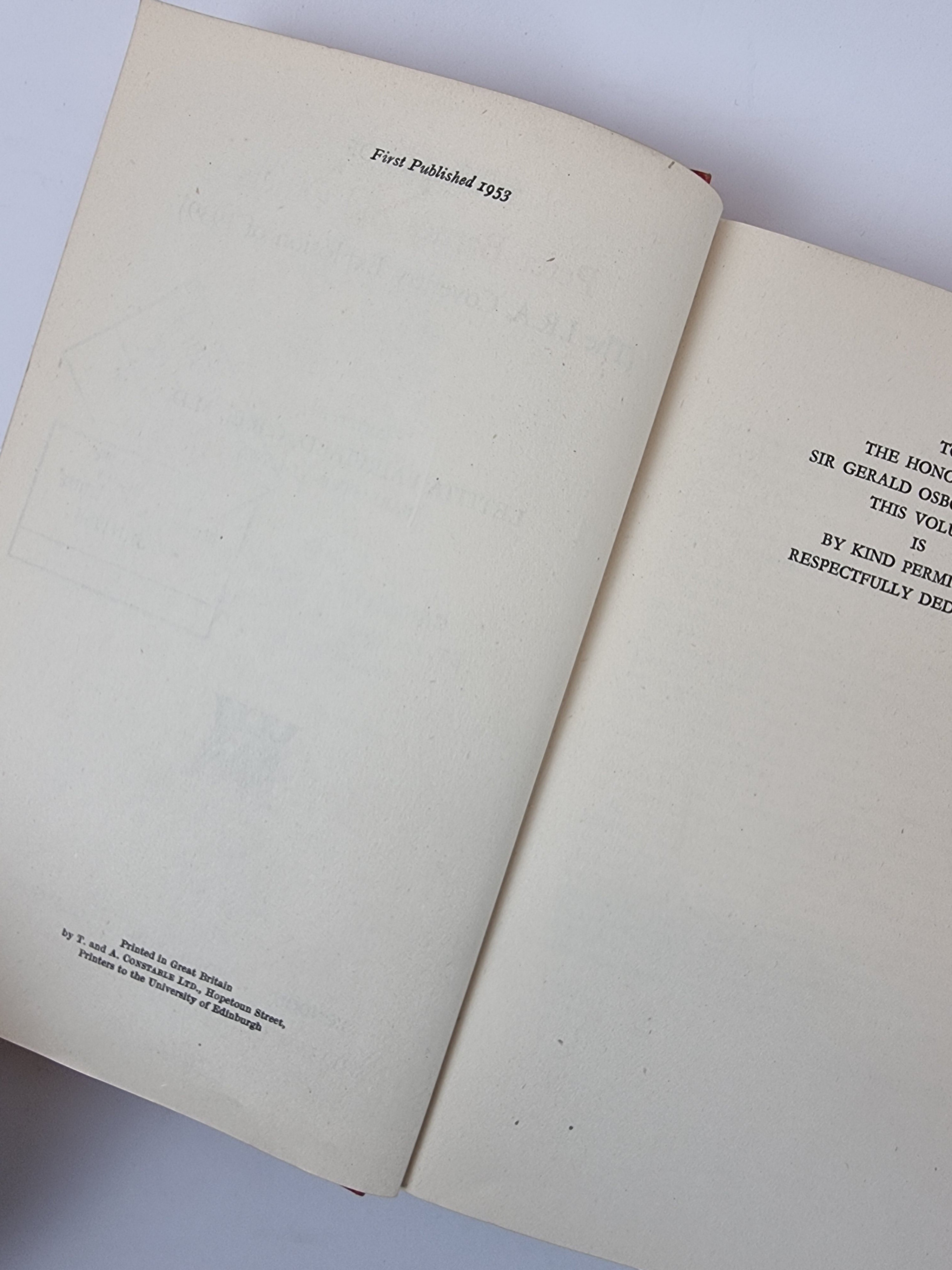 The Kennel Murder Case S S Van Dine first UK edition vintage book open page