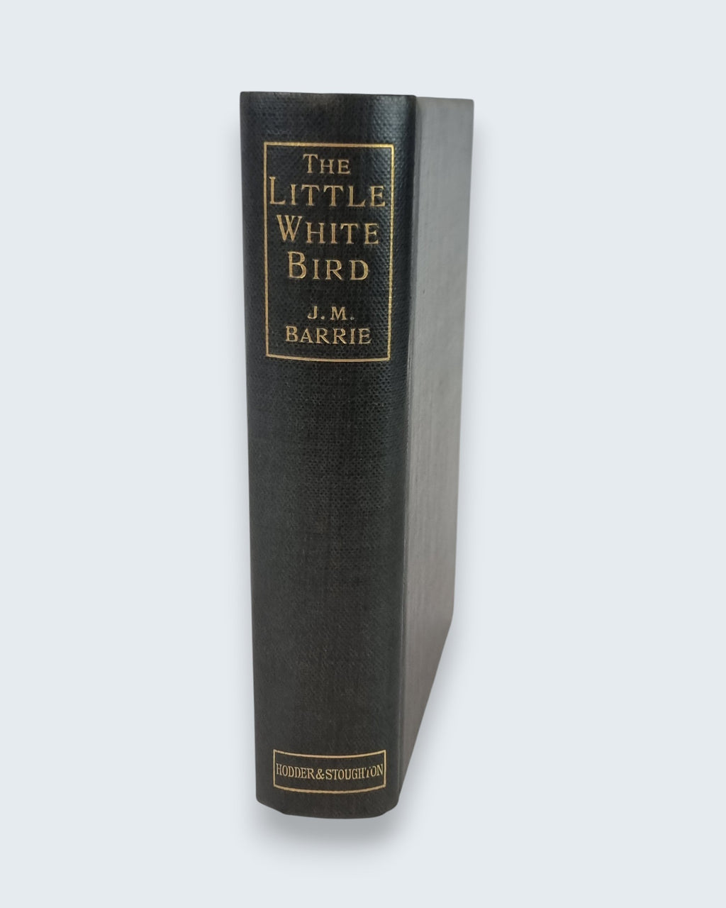 The Little White Bird J M Barrie first edition vintage book spiral view
