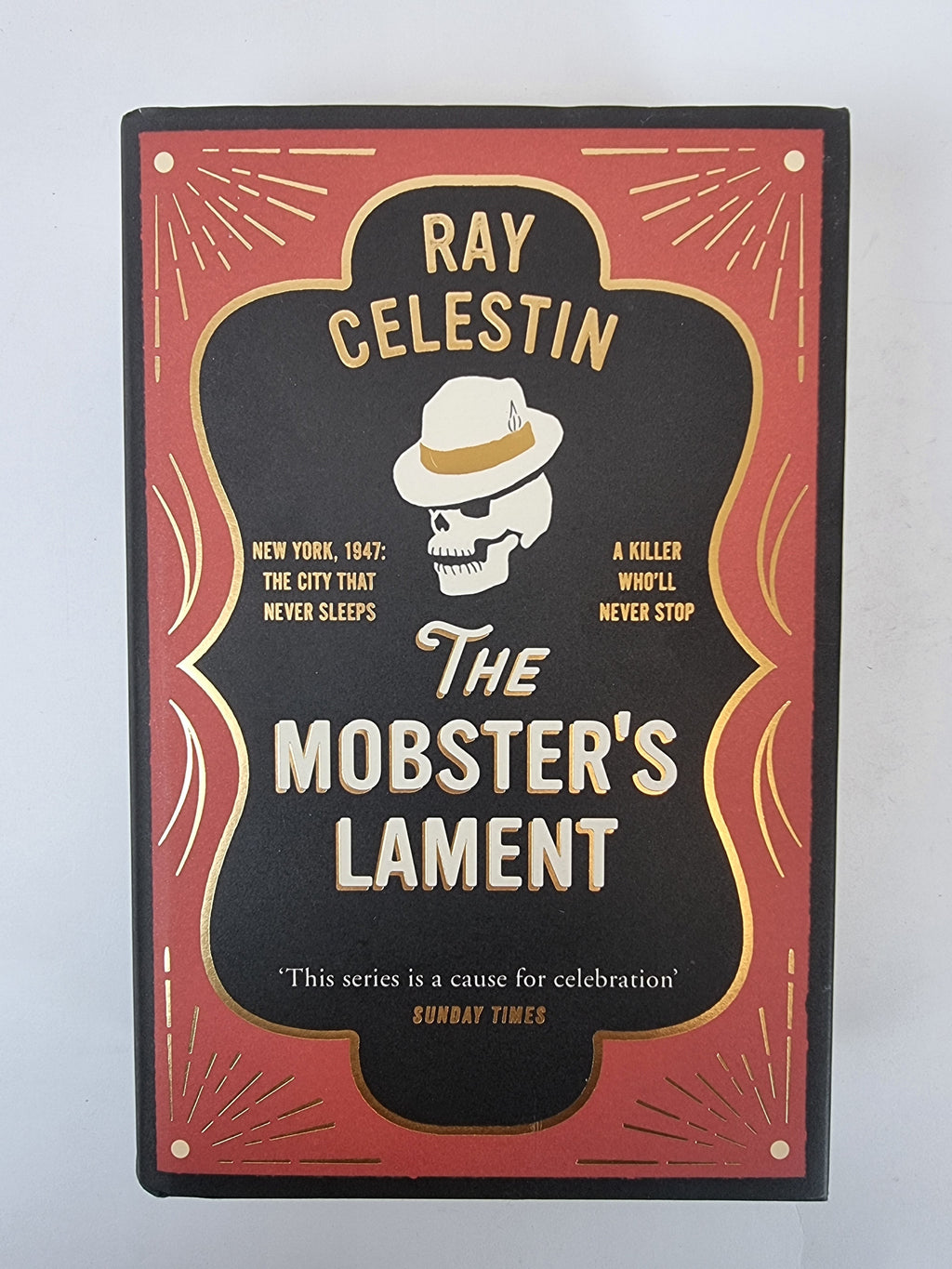 The Mobsters Lament City Blues Quartet Ray Celestin first edition vintage book front view