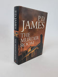 The Murder Room P D James first edition vintage book cover