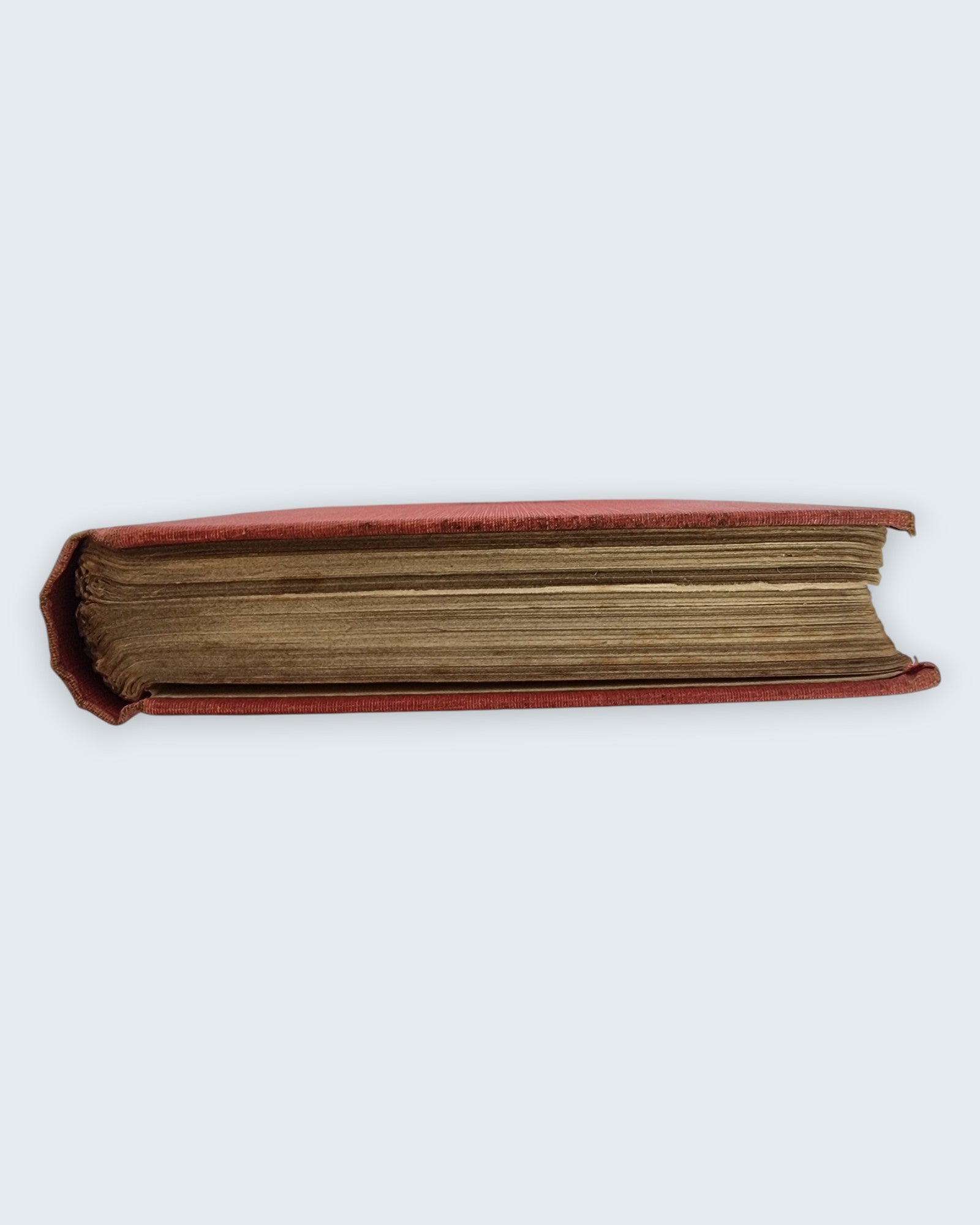 The Red Paste Murders Arthur Gask first edition vintage book top edges view