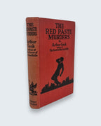 The Red Paste Murders Arthur Gask first edition vintage book cover