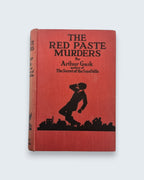 The Red Paste Murders Arthur Gask first edition vintage book front view
