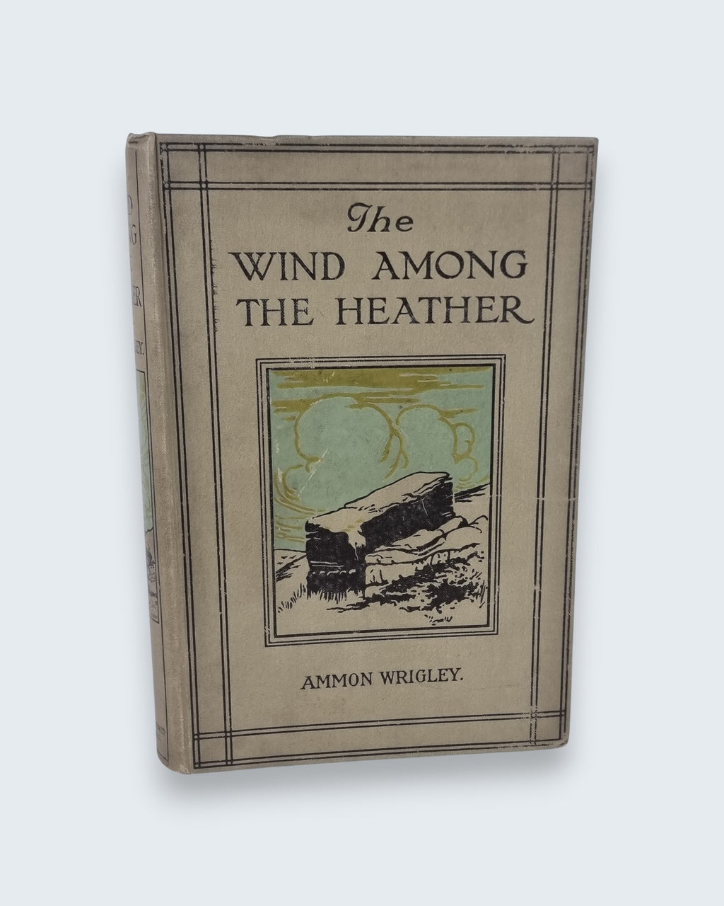 The Wind Among the Heather Ammon Wrigley first edition vintage book front cover