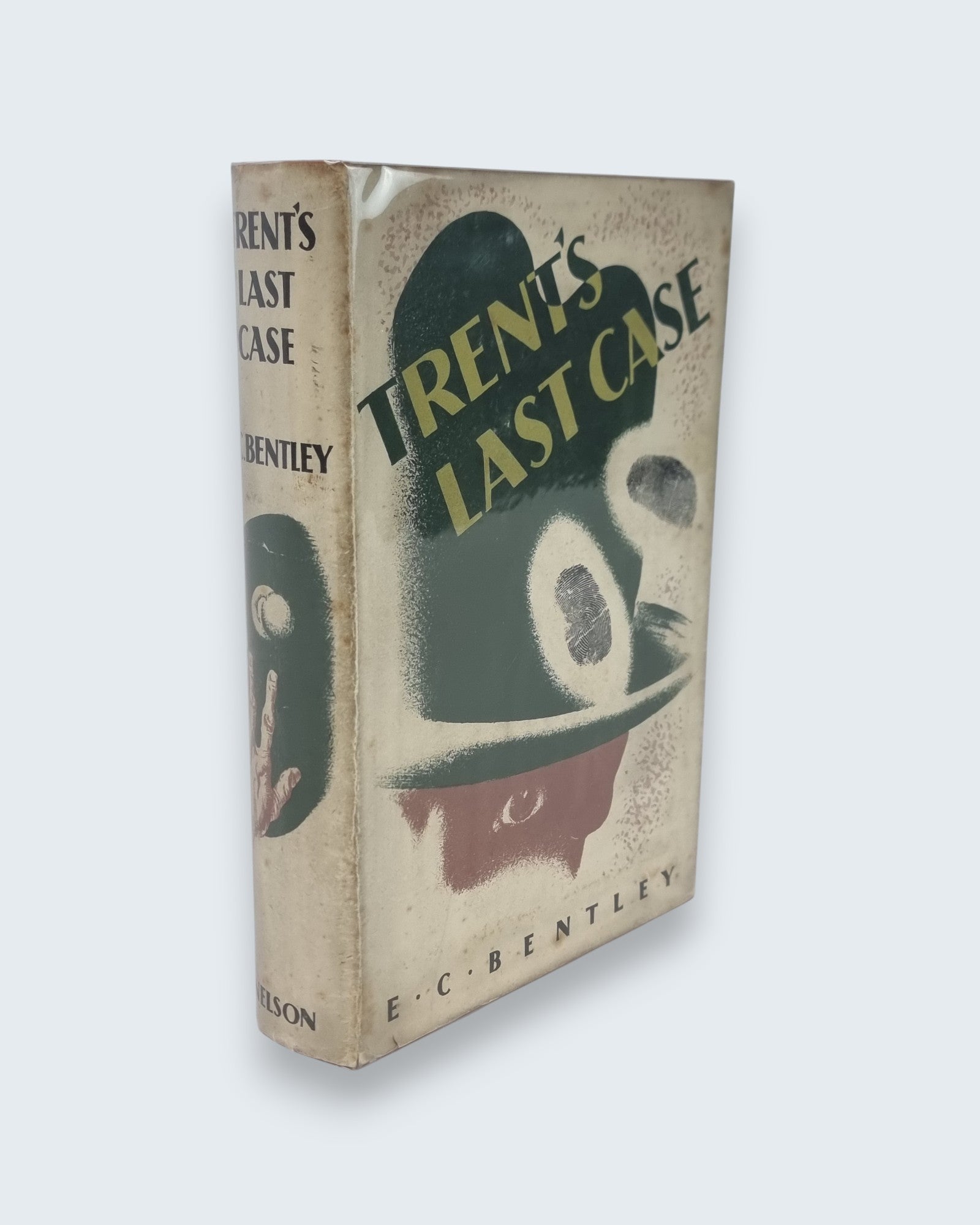 Trents Last Case E C Bentley 1937 reprint vintage book cover