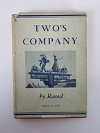 Twos Company Raoul 1946 reissue signed inscribed vintage book front view