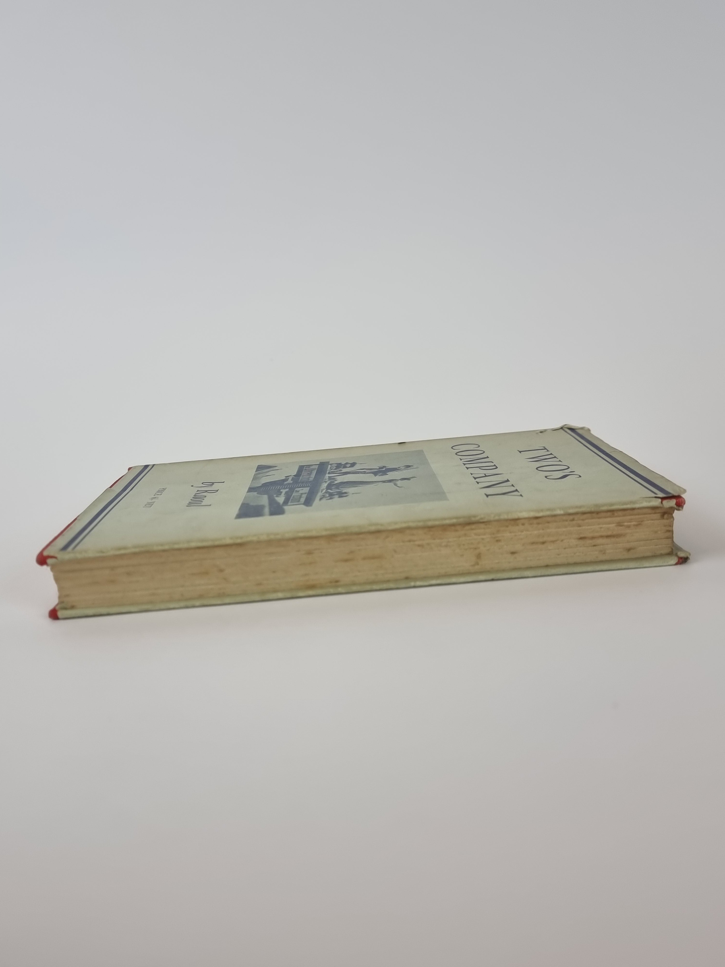 Twos Company Raoul 1946 reissue signed inscribed vintage book side view