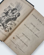 Uncle Toms Cabin Harriet Beecher Stowe authors edition vintage book title page