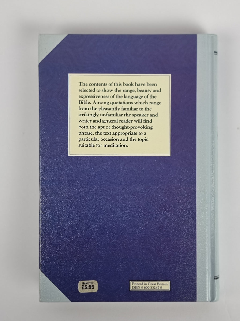 A Treasury of Biblical Quotations, J Speake - 1st Edition