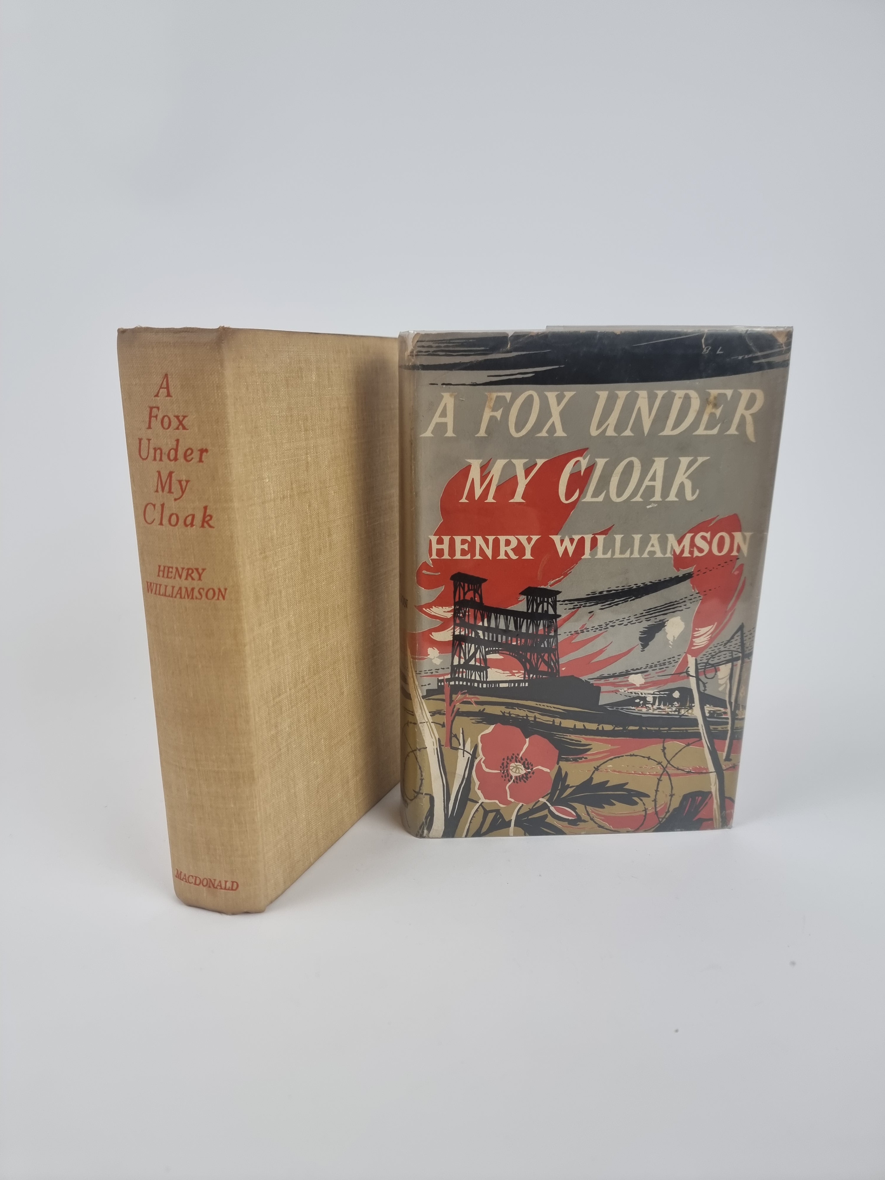 A Fox Under My Cloak, Henry Williamson — 1st Edition/Printing