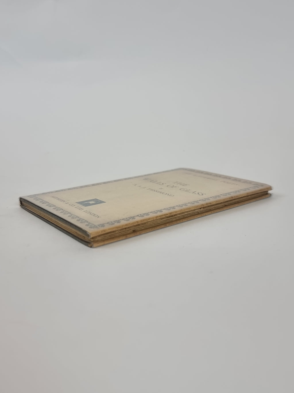The Walls of Glass, A. S. J. Tessimond — 1st Edition