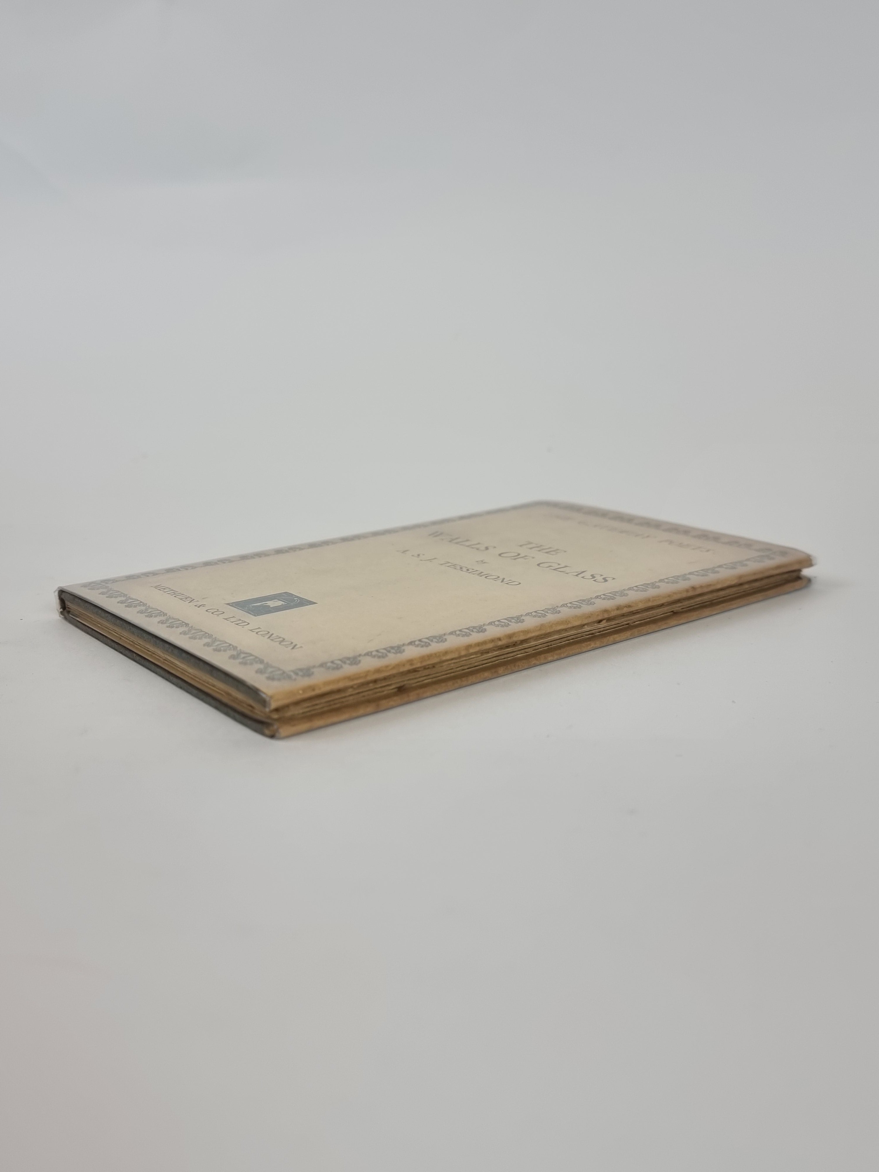 The Walls of Glass, A. S. J. Tessimond — 1st Edition