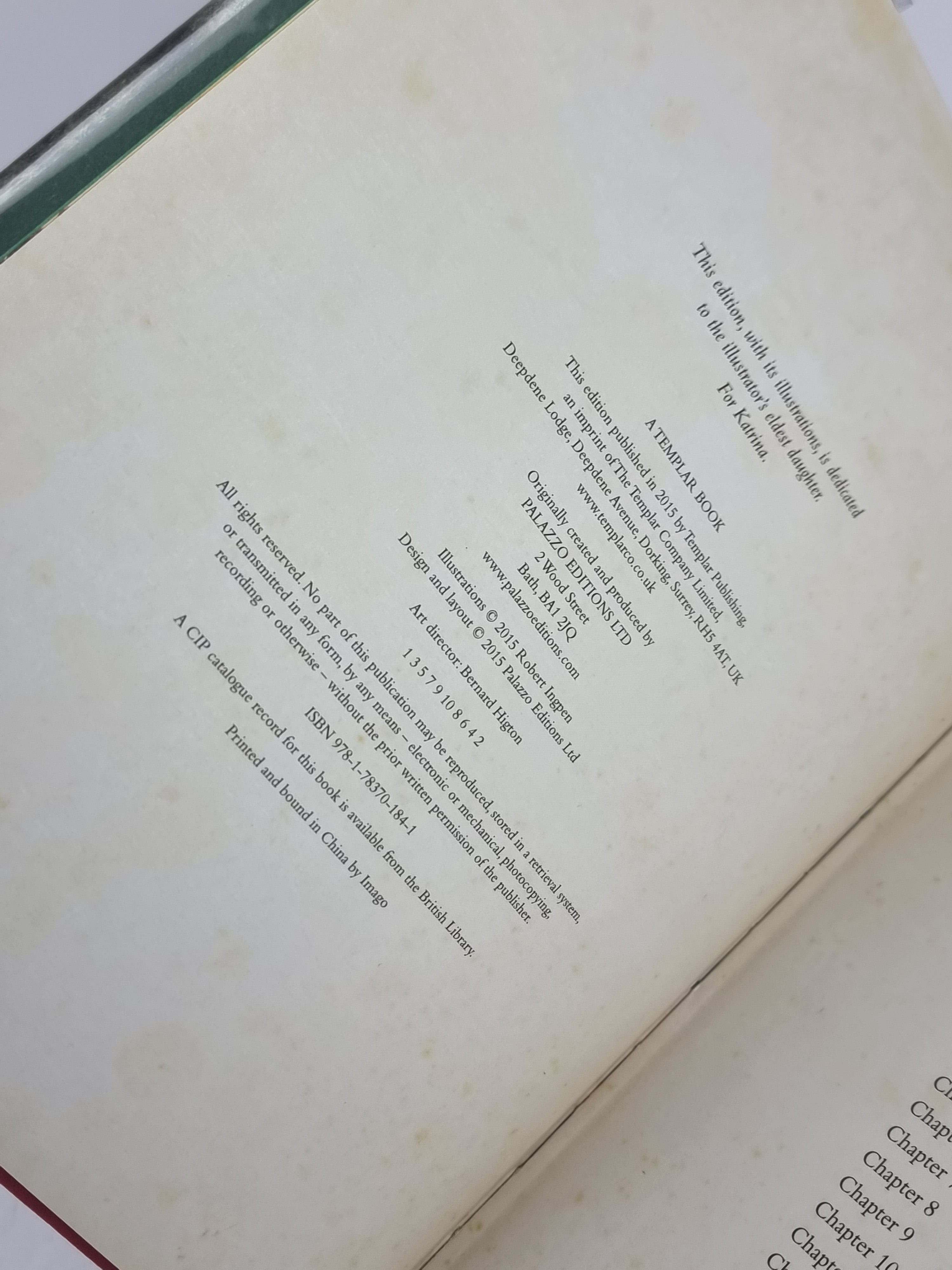 Alice Through the Looking-Glass, Lewis Carroll, Robert Ingpen 1st Edition