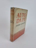 Auto Da-Fe, Elias Canetti — 1st Edition