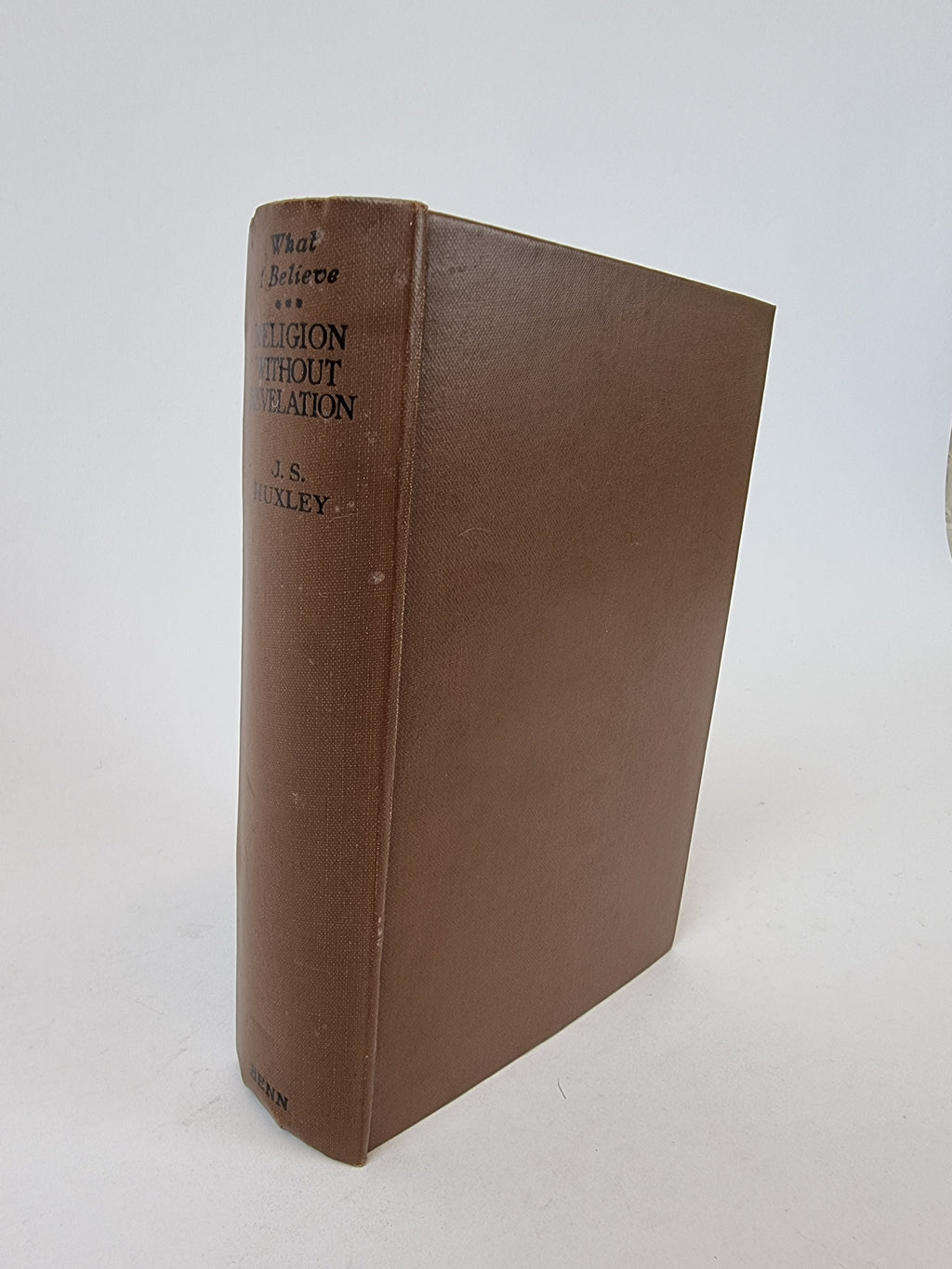 Religion Without Revelation, J. S. Huxley — 1st Edition