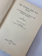 The Woman Who Was Poor, Léon Bly — 1st English Edition