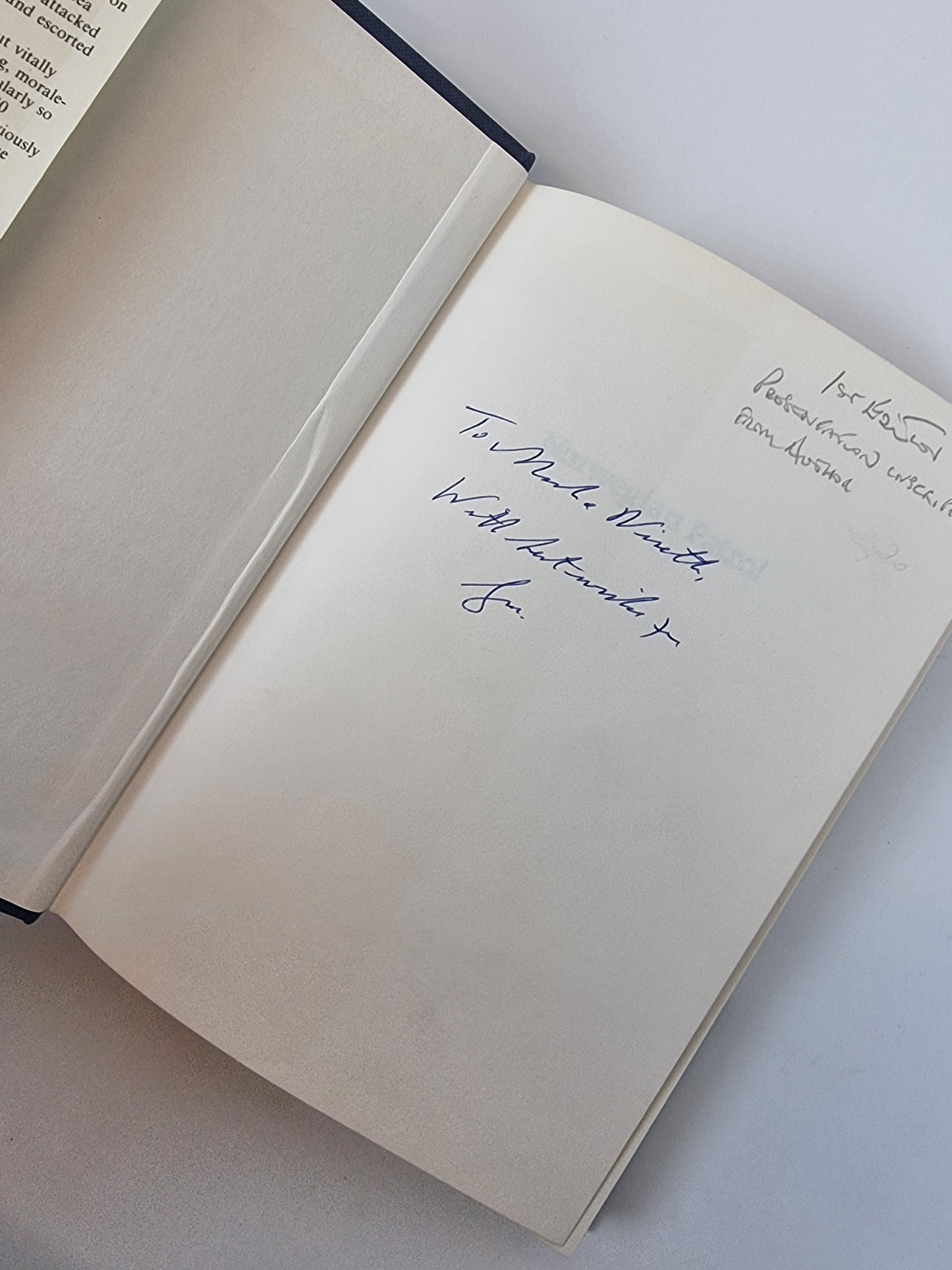 Norwegian Patrol, Gron Edwards — 1st Edition, Signed & Inscribed