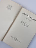 Aristophanes: A Study, Gilbert Murray — 1st Edition/Printing, Signed & Inscribed