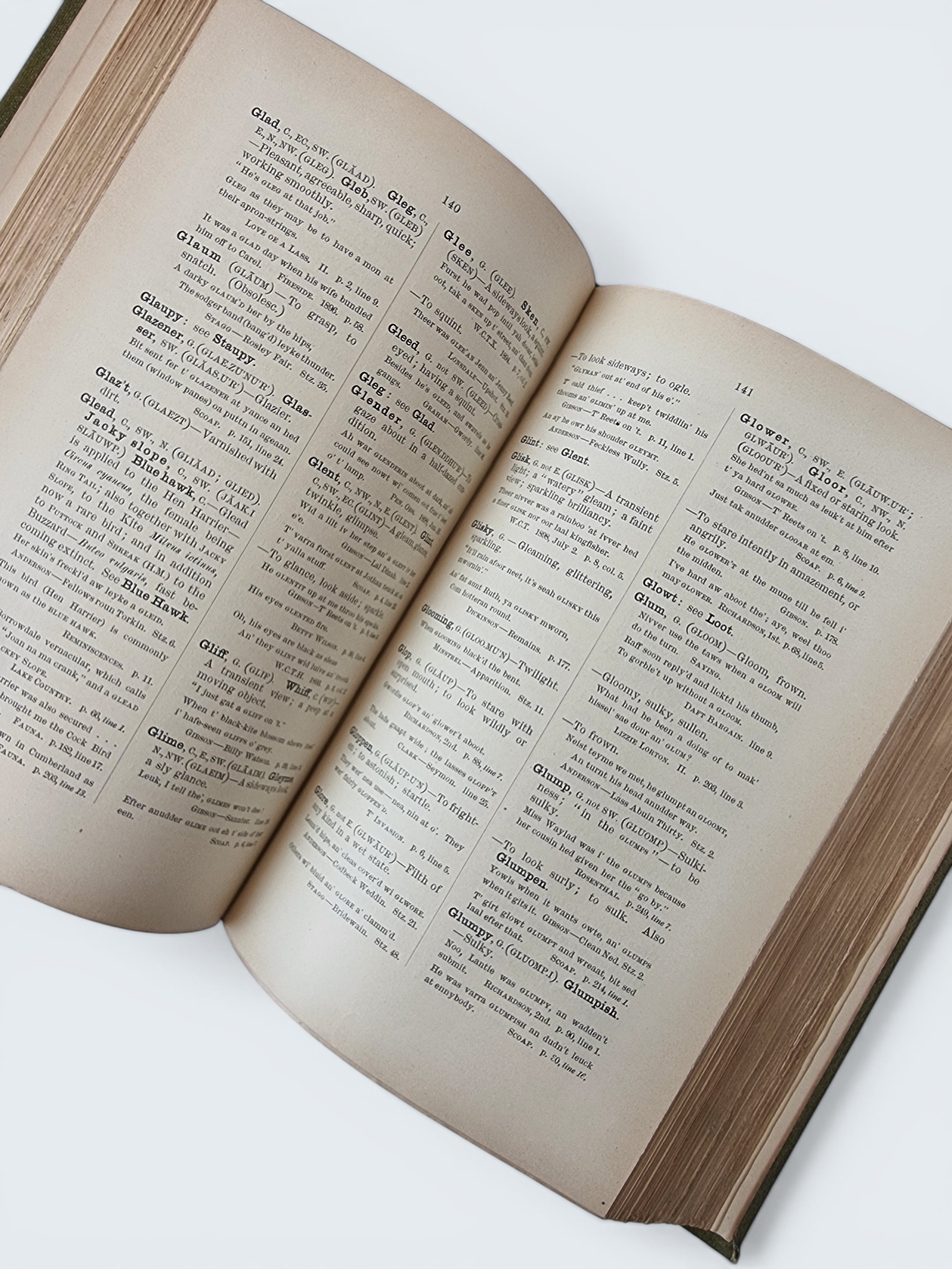 Dialect of Cumberland: With Supplement, W. Dickinson; E.W. Prevost — 1st Edition