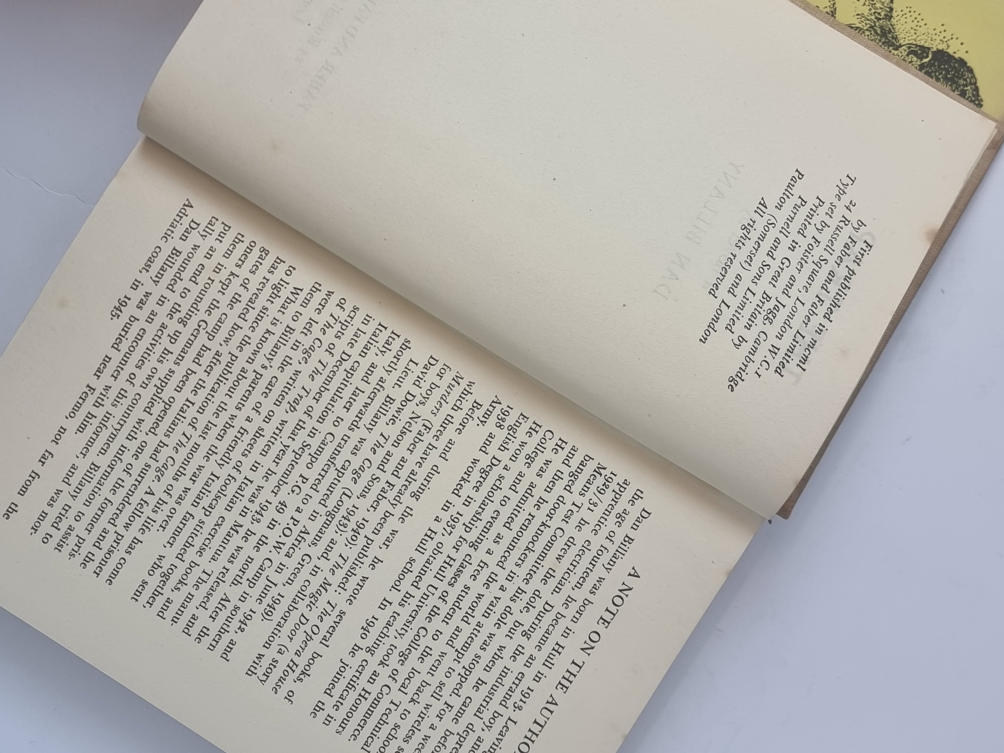 The Trap, Dan Billany — 1st Edition
