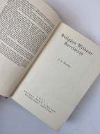 Religion Without Revelation, J. S. Huxley — 1st Edition