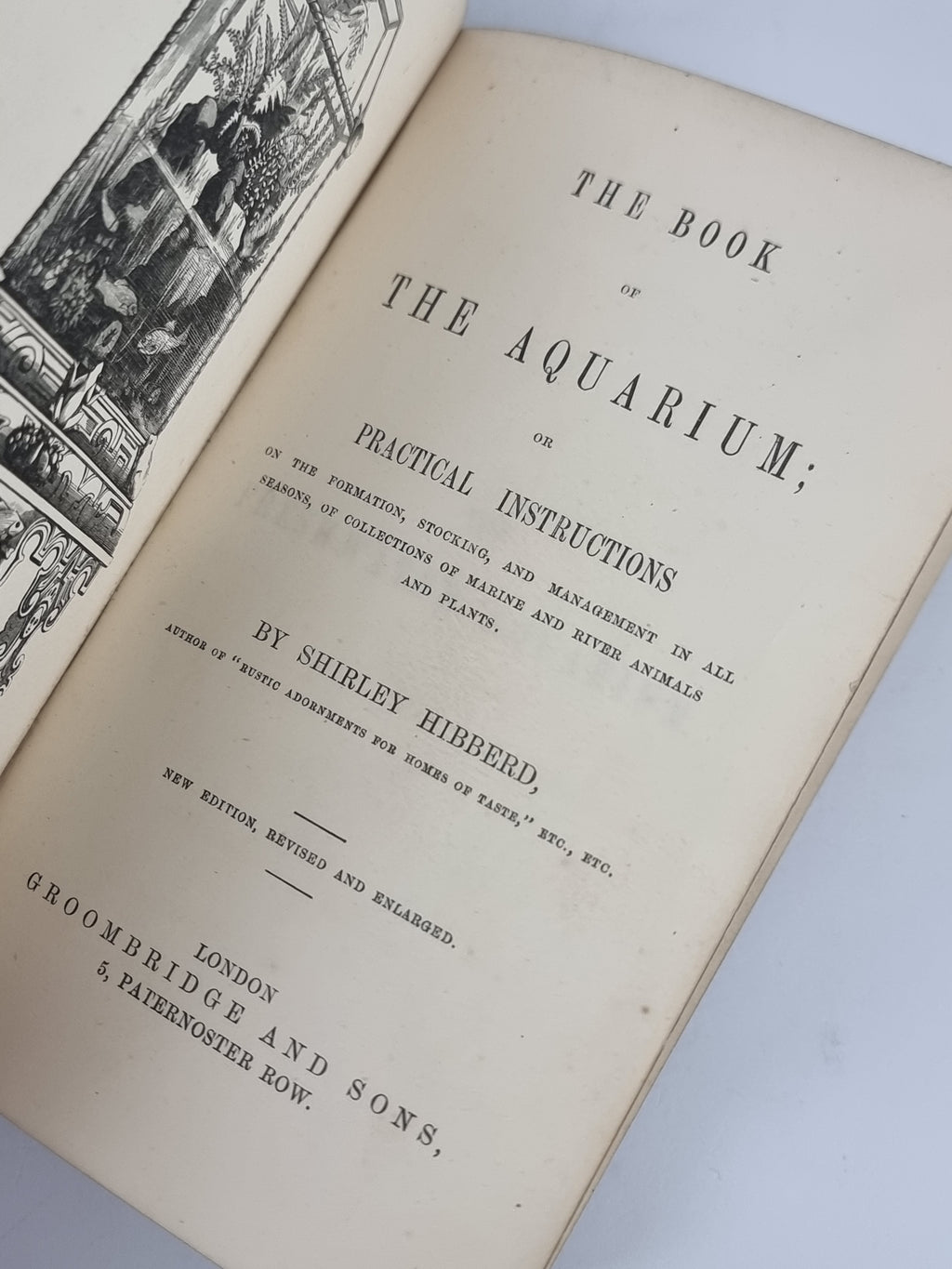 The Book of the Aquarium, Shirley Hibberd — 2 Parts in 1