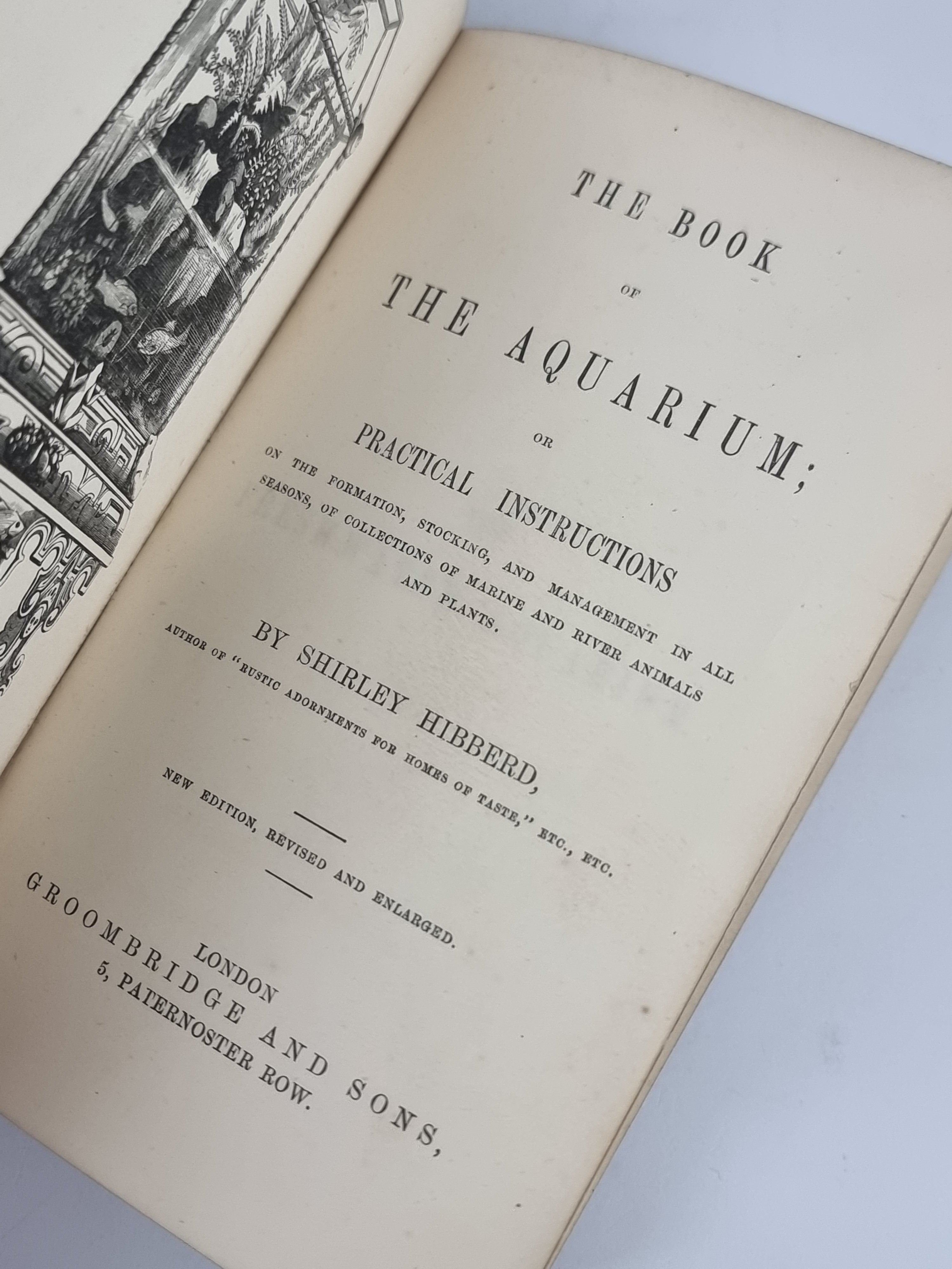 The Book of the Aquarium, Shirley Hibberd — 2 Parts in 1