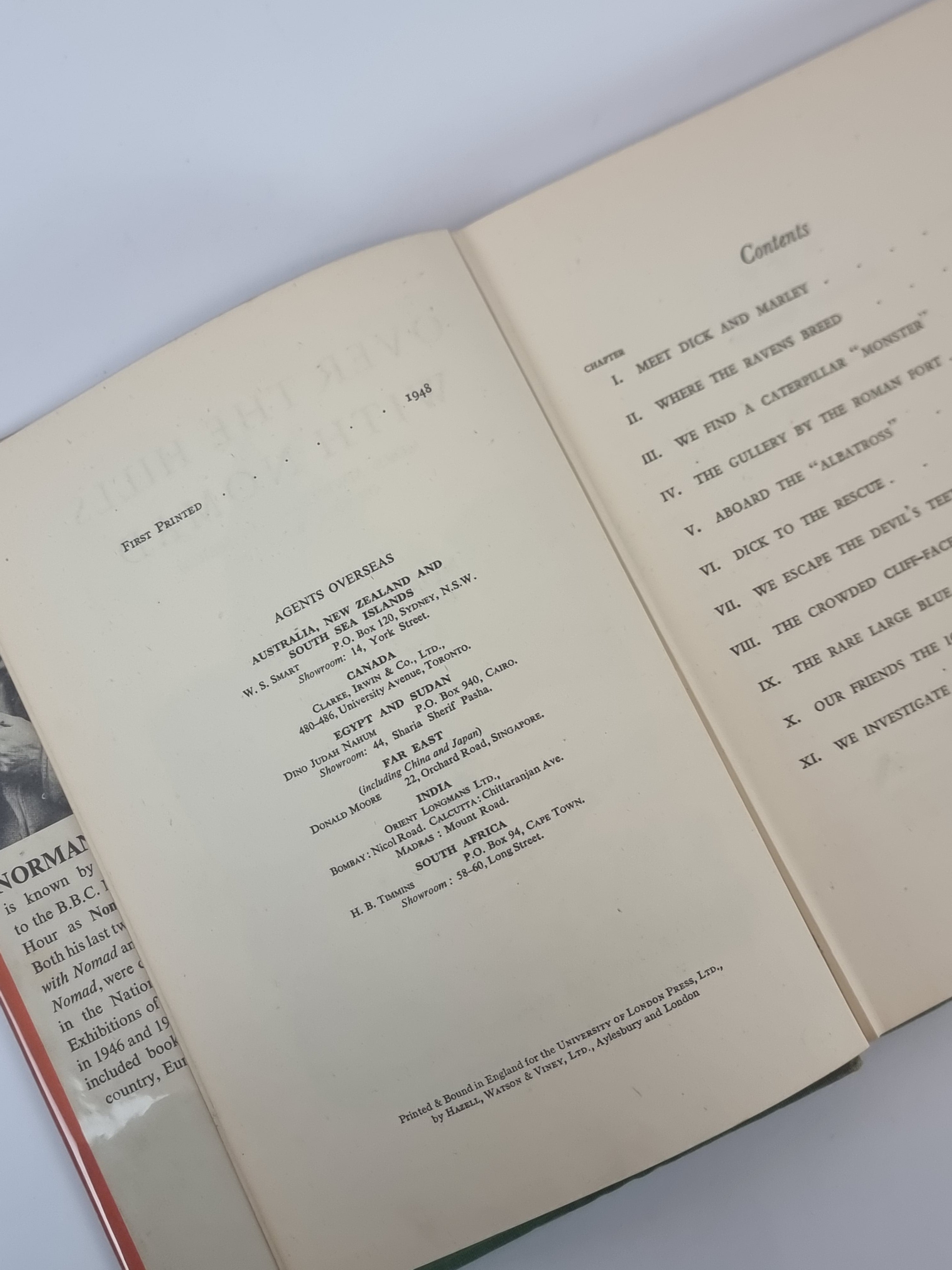Over the Hills with Nomad, Norman Ellison — 1st Edition