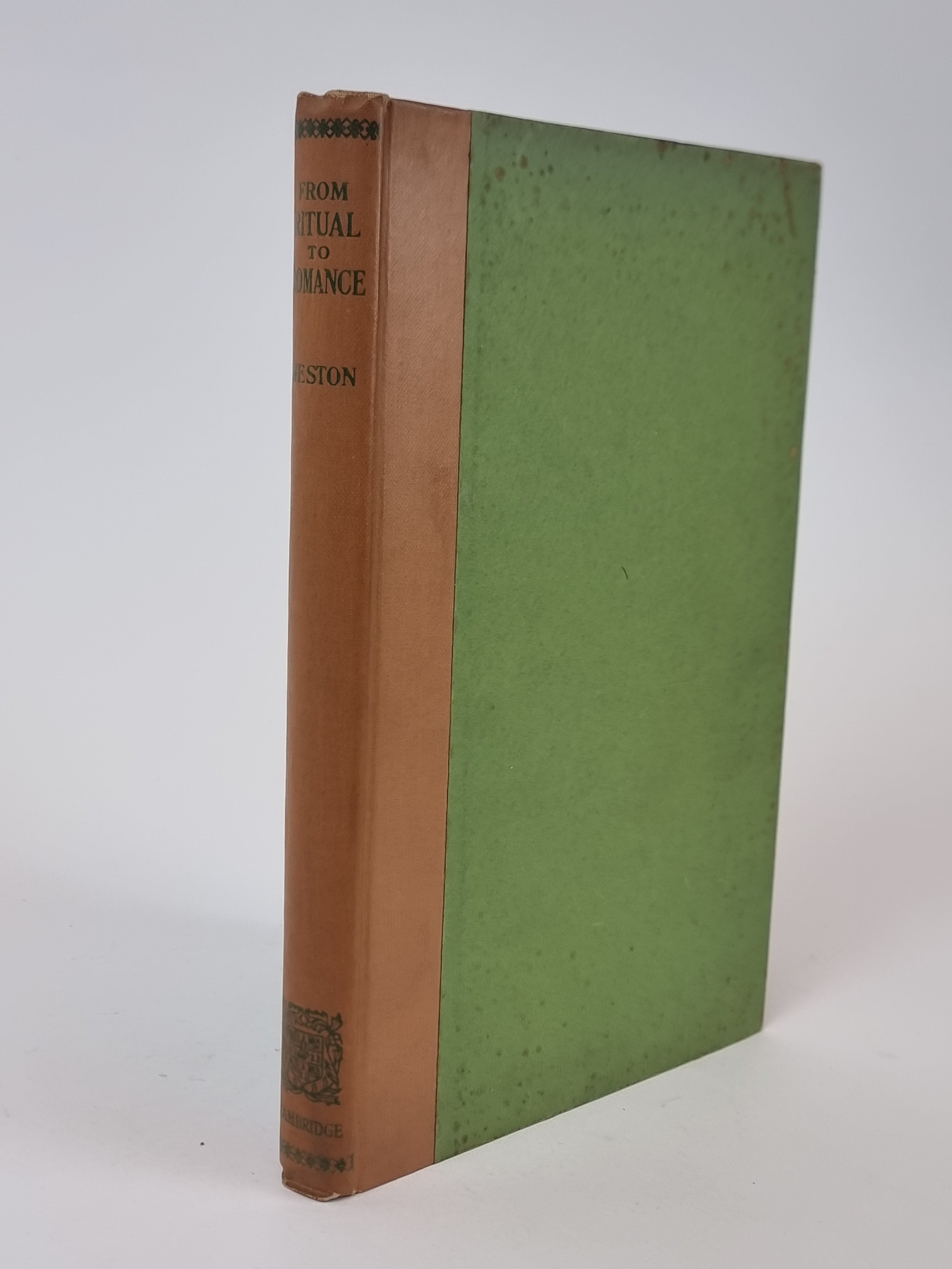 From Ritual to Romance, Jessie L. Weston — 1st Edition