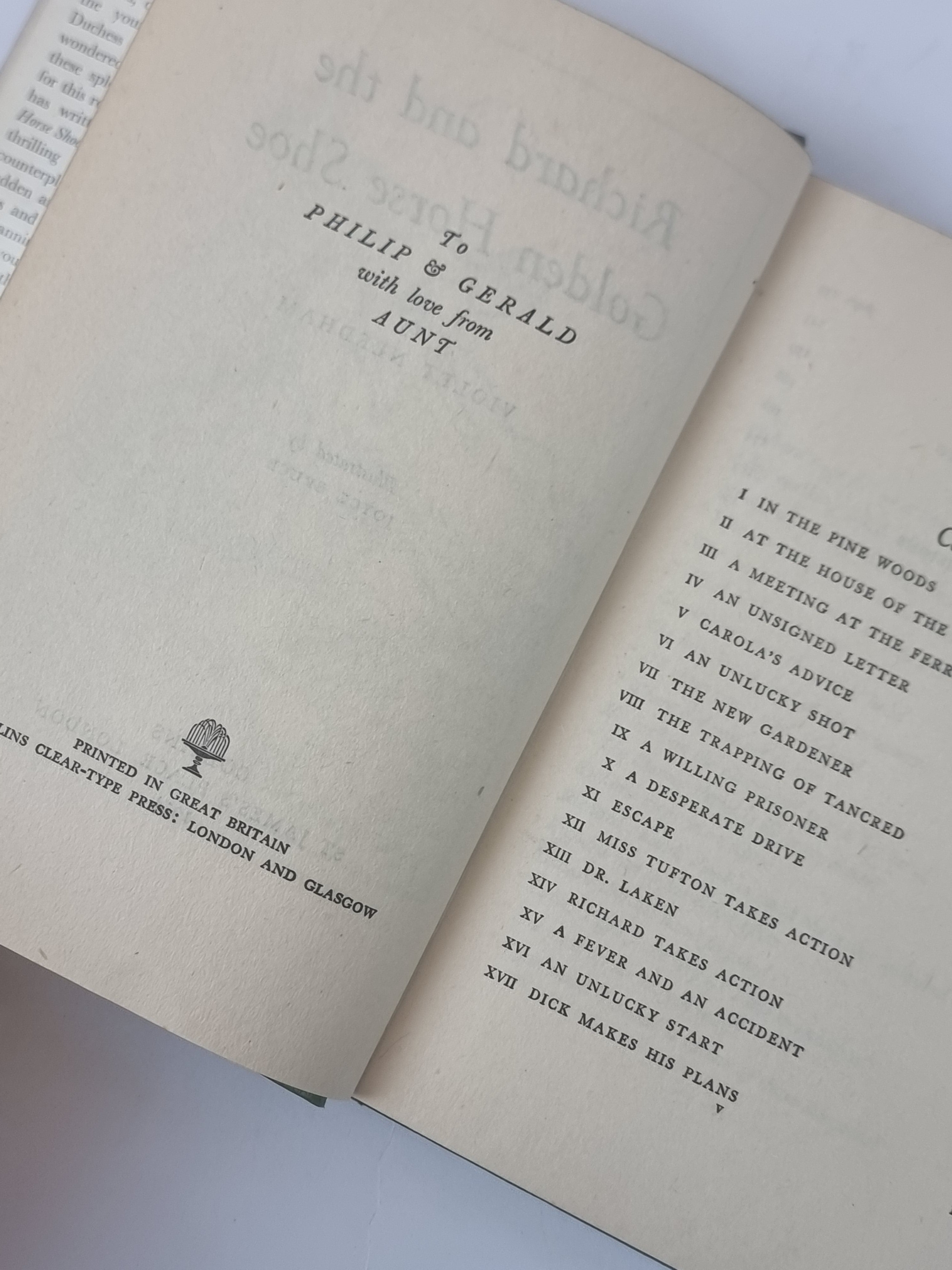 Richard and the Golden Horse Shoe, Violet Needham — 1st Edition