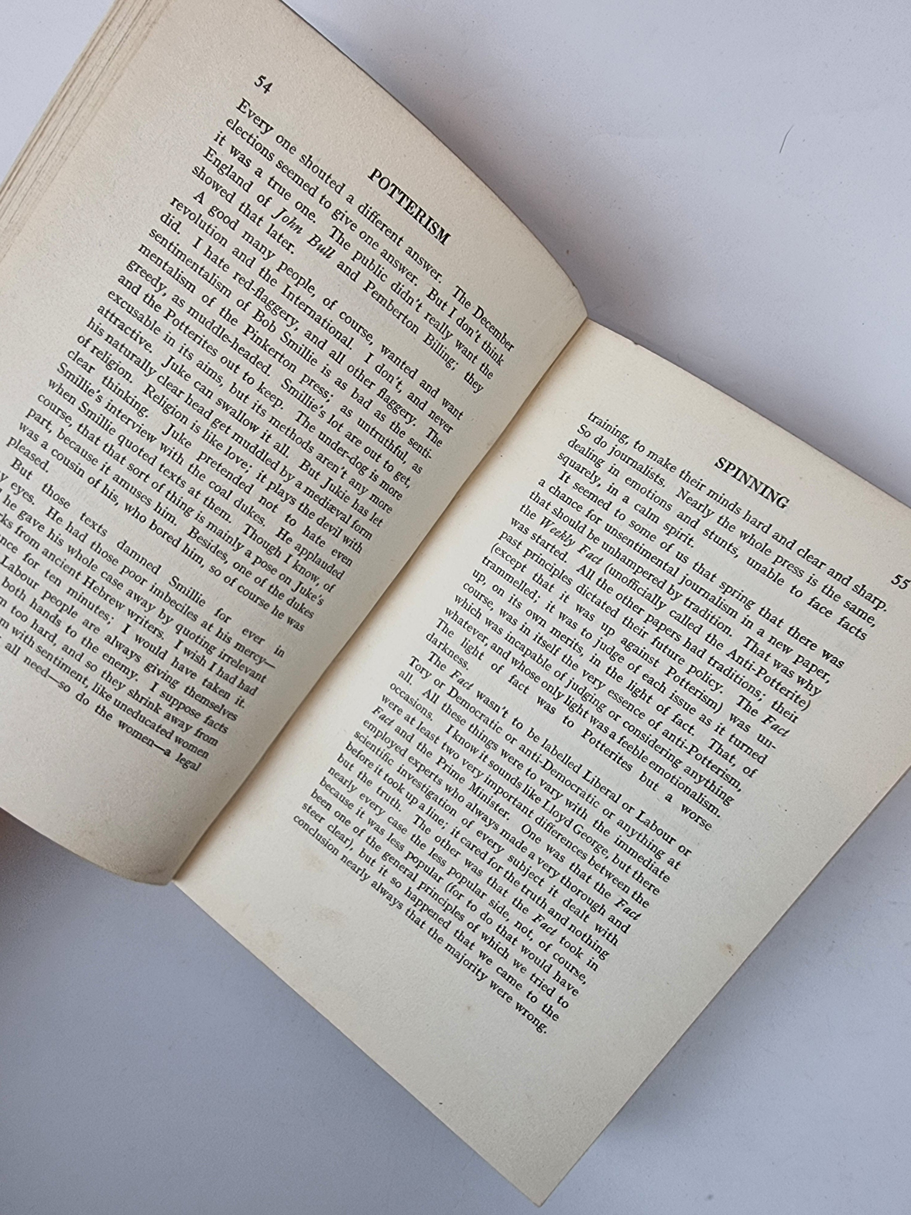 Potterism, Rose Macaulay — 1st Edition