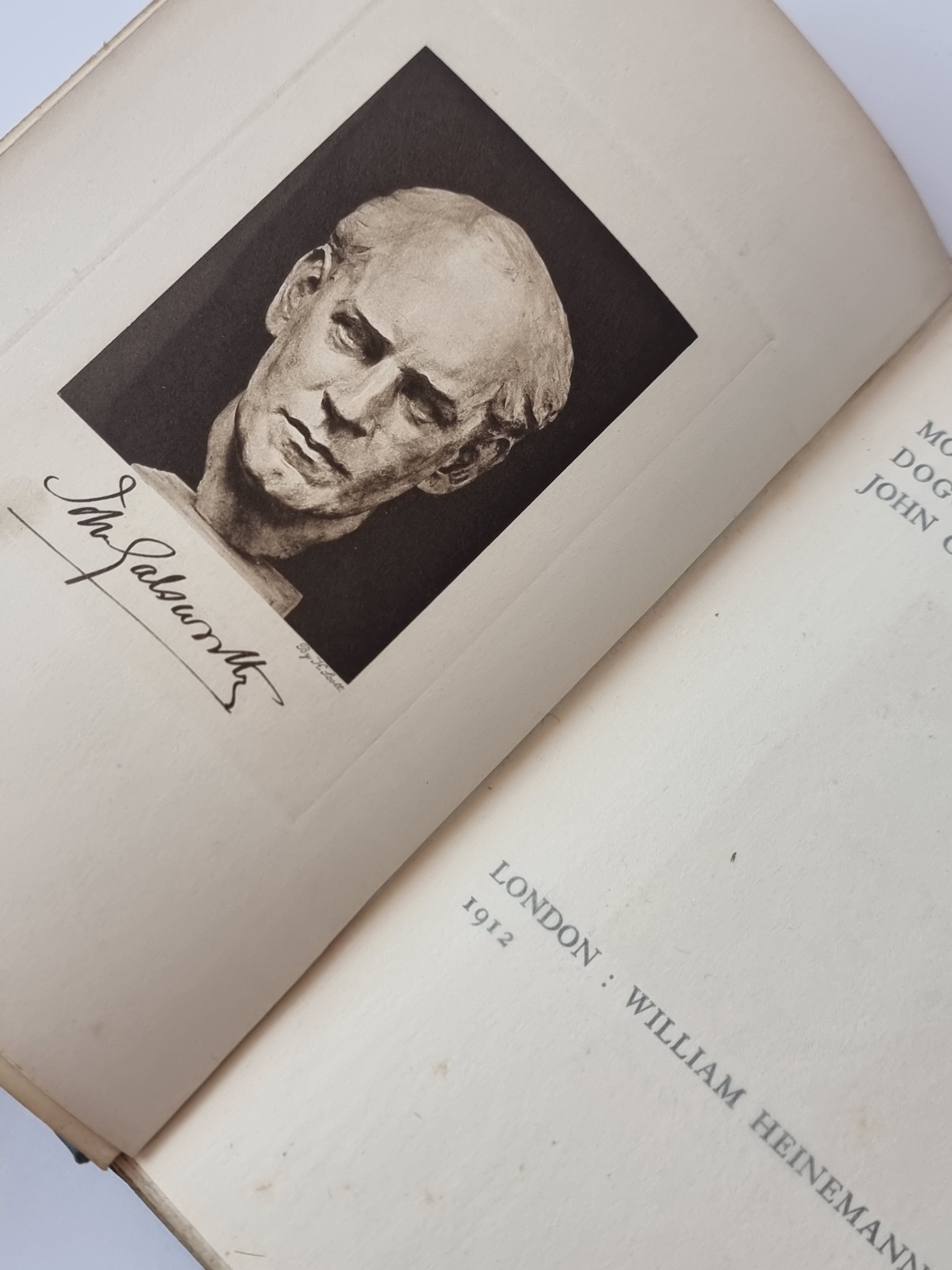 Moods, Songs & Doggerels, John Galsworthy — 1st Edition