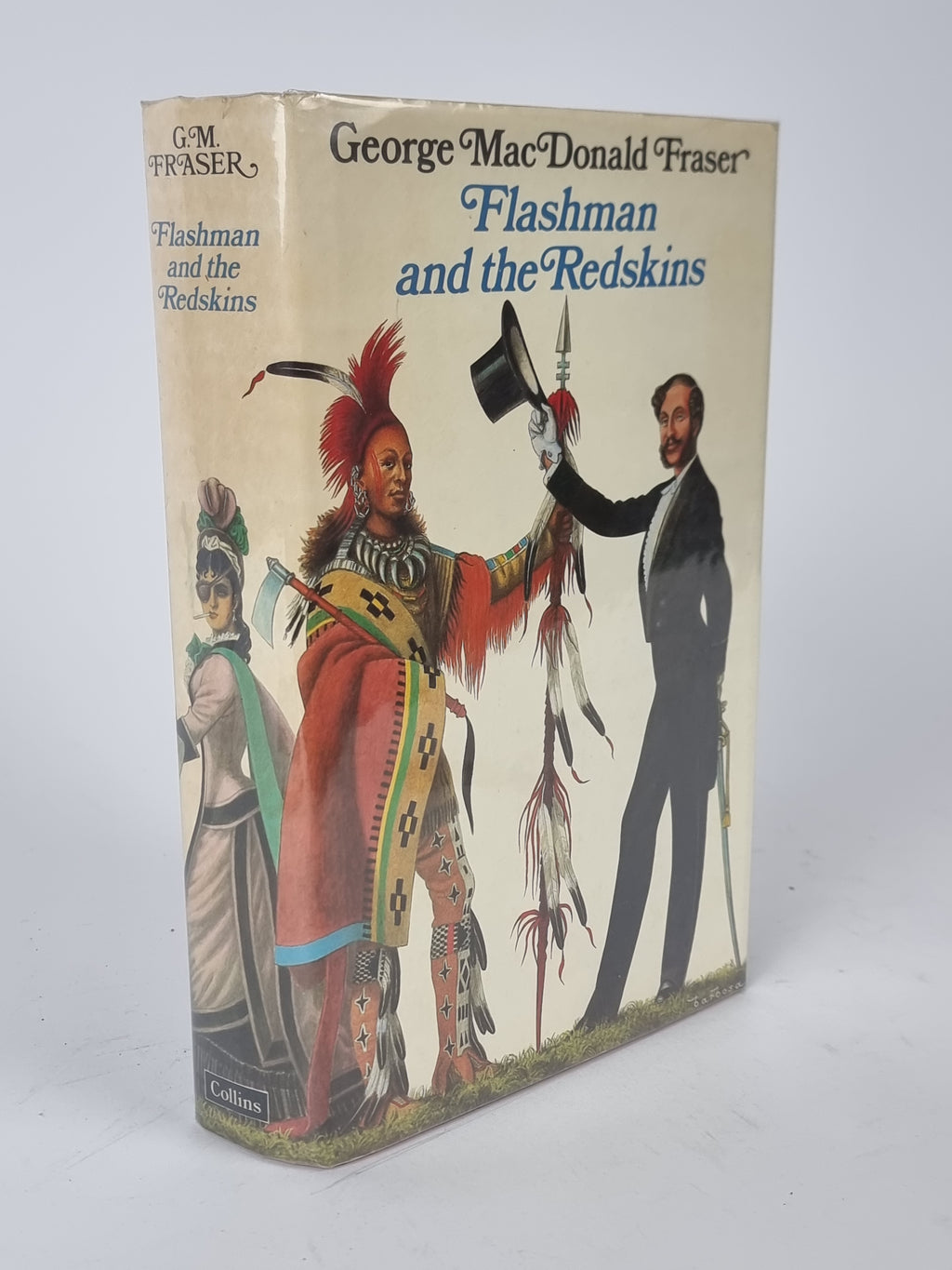 Flashman and the Redskins, George MacDonald Fraser — 1st Edition