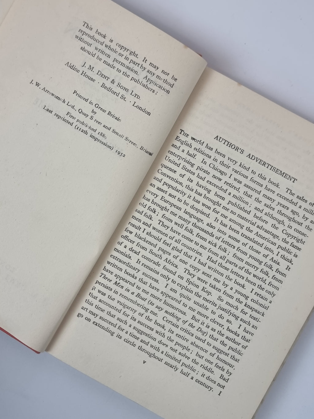Three Men In A Boat/Three Men On The Bummel, Jerome K. Jerome