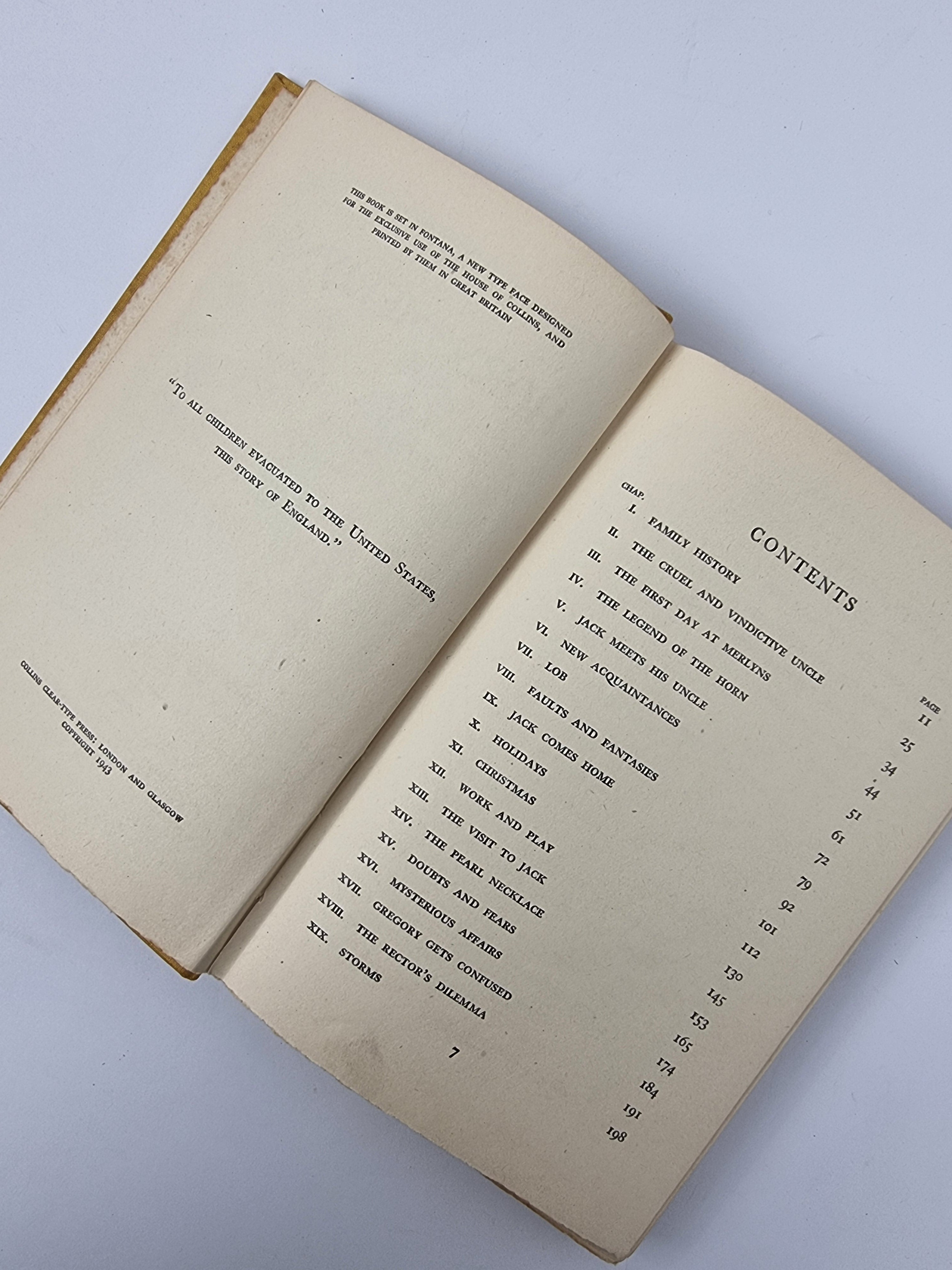 The Horn of Merlyns, Violet Needham — 1st Edition