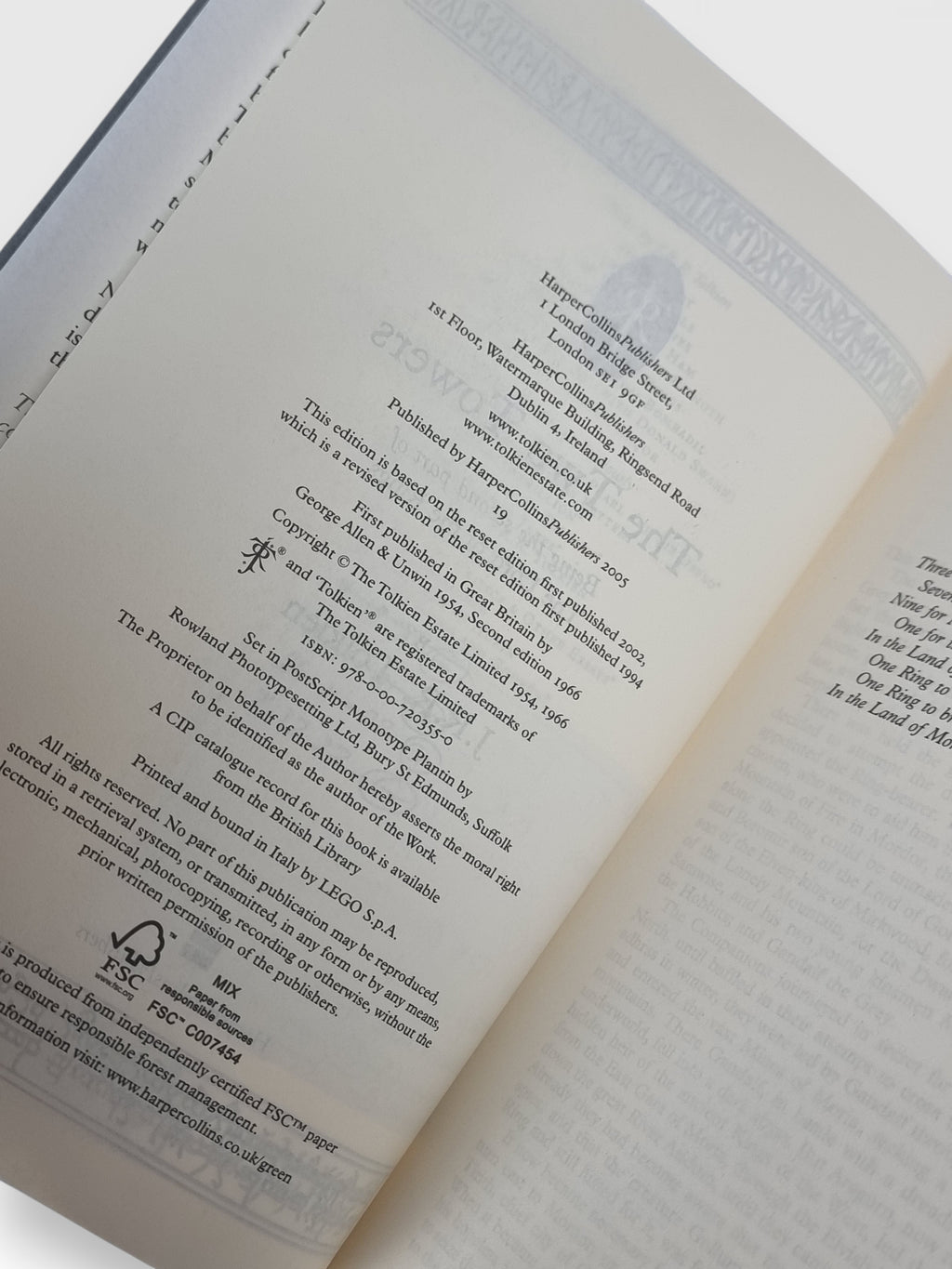 The Lord of the Rings, Part 2; The Two Towers, J.R.R. Tolkien