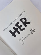 Her, Lawrence Ferlinghetti — 1st UK Edition