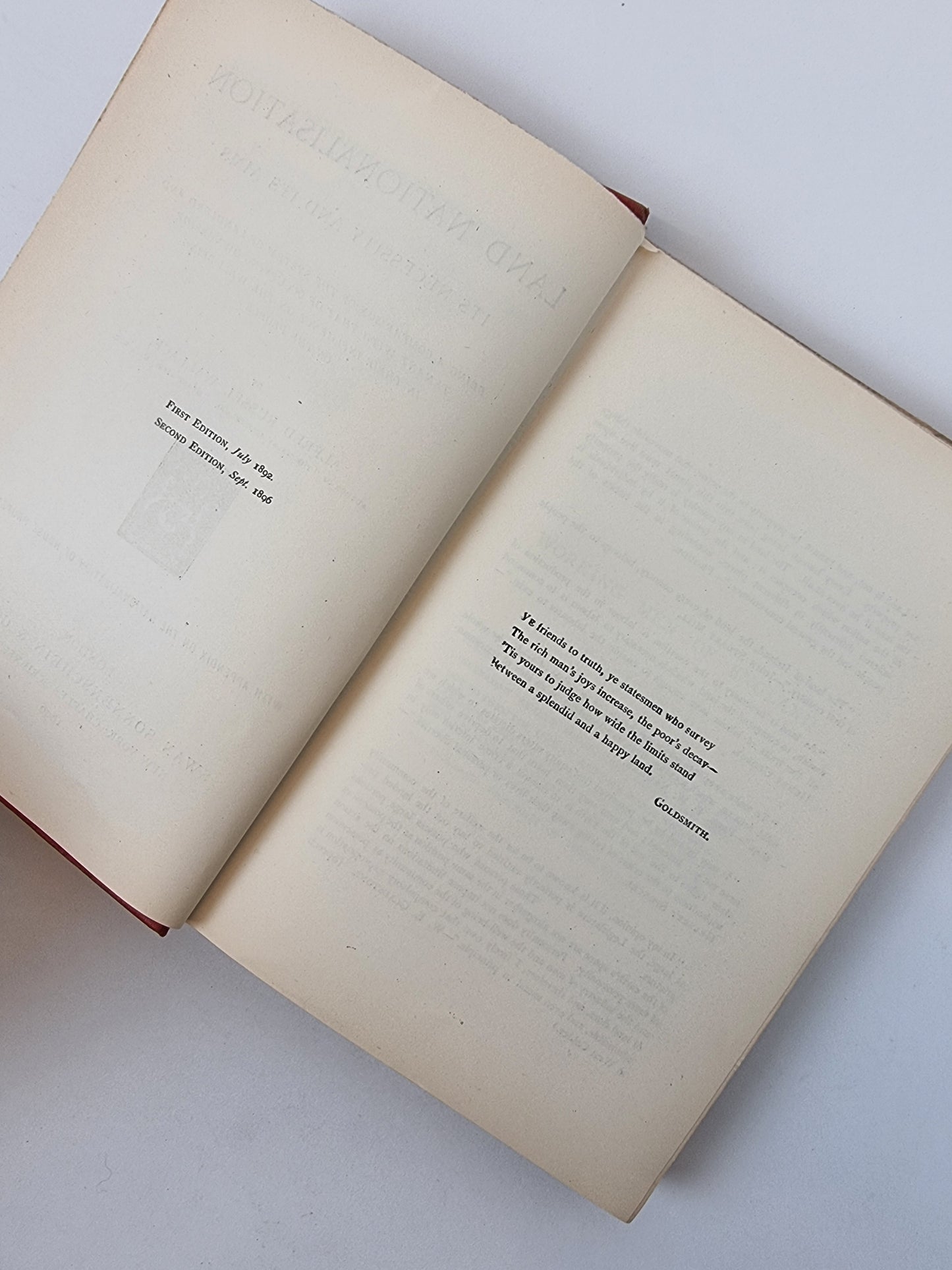 Land Nationalisation, Alfred R. Wallace — 2nd Edition