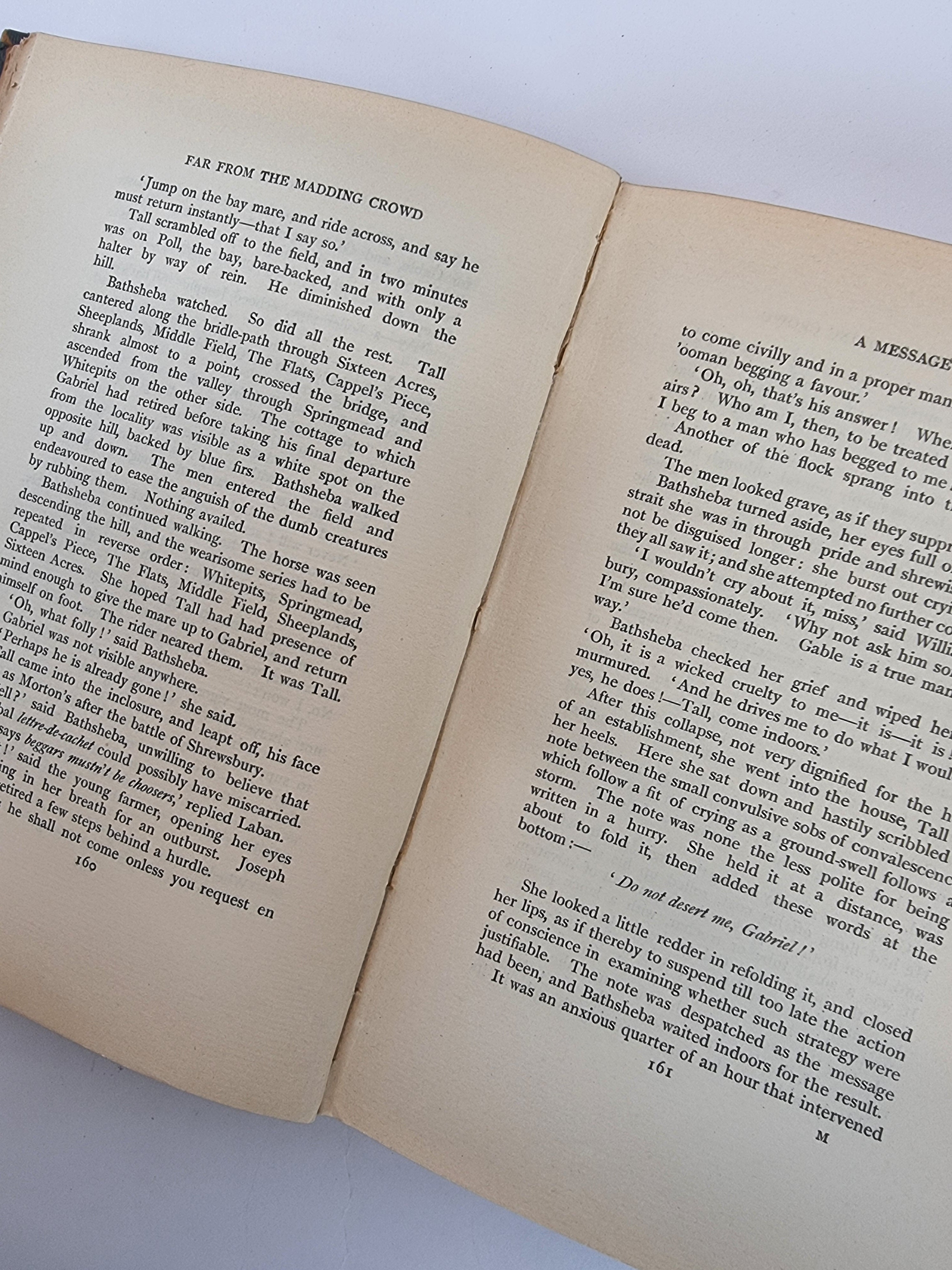 Far From The Madding Crowd, Thomas Hardy — 1st Osgood Edition