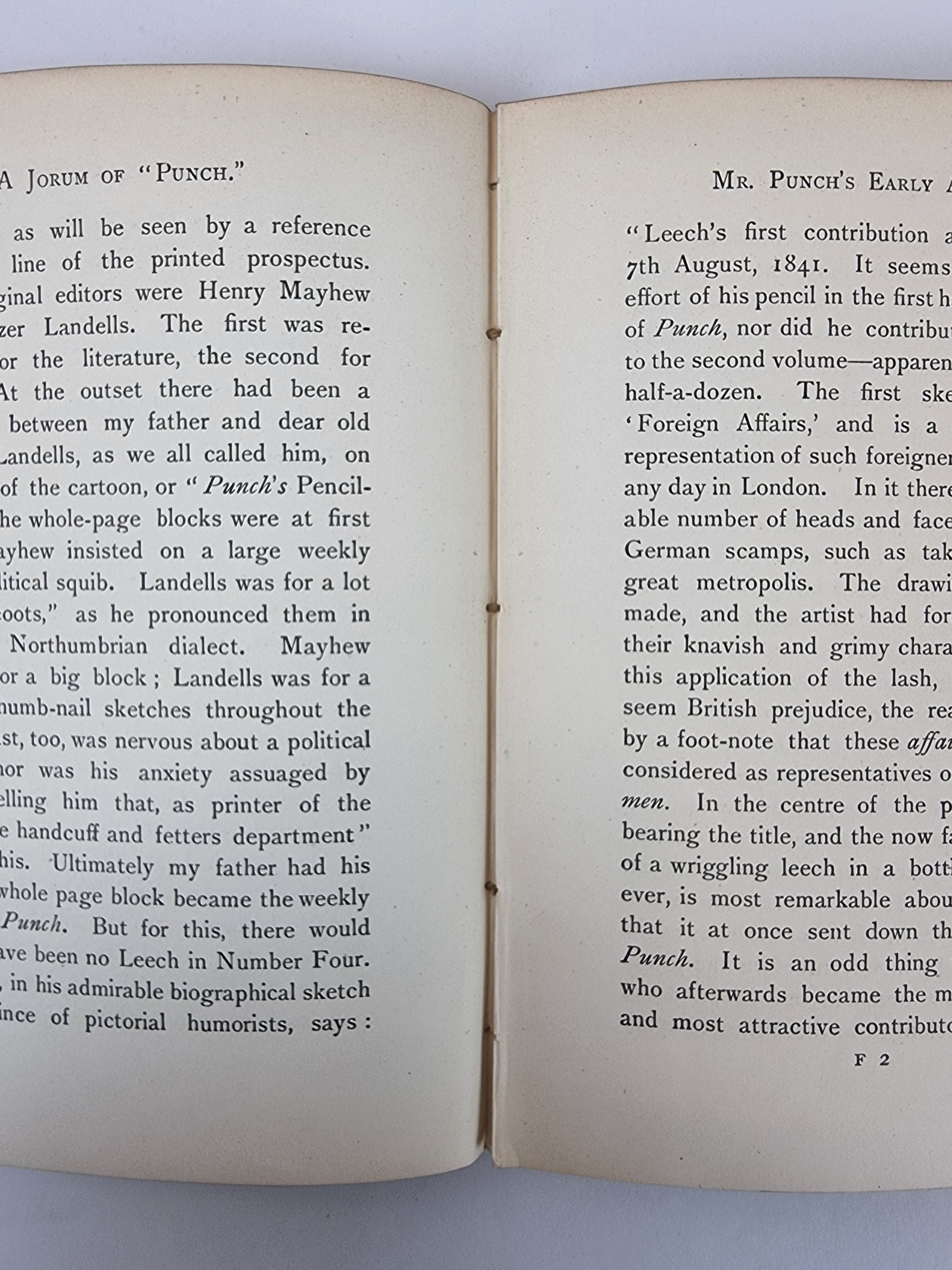 A Forum of Punch, Athol Mayhew — 1st Edition