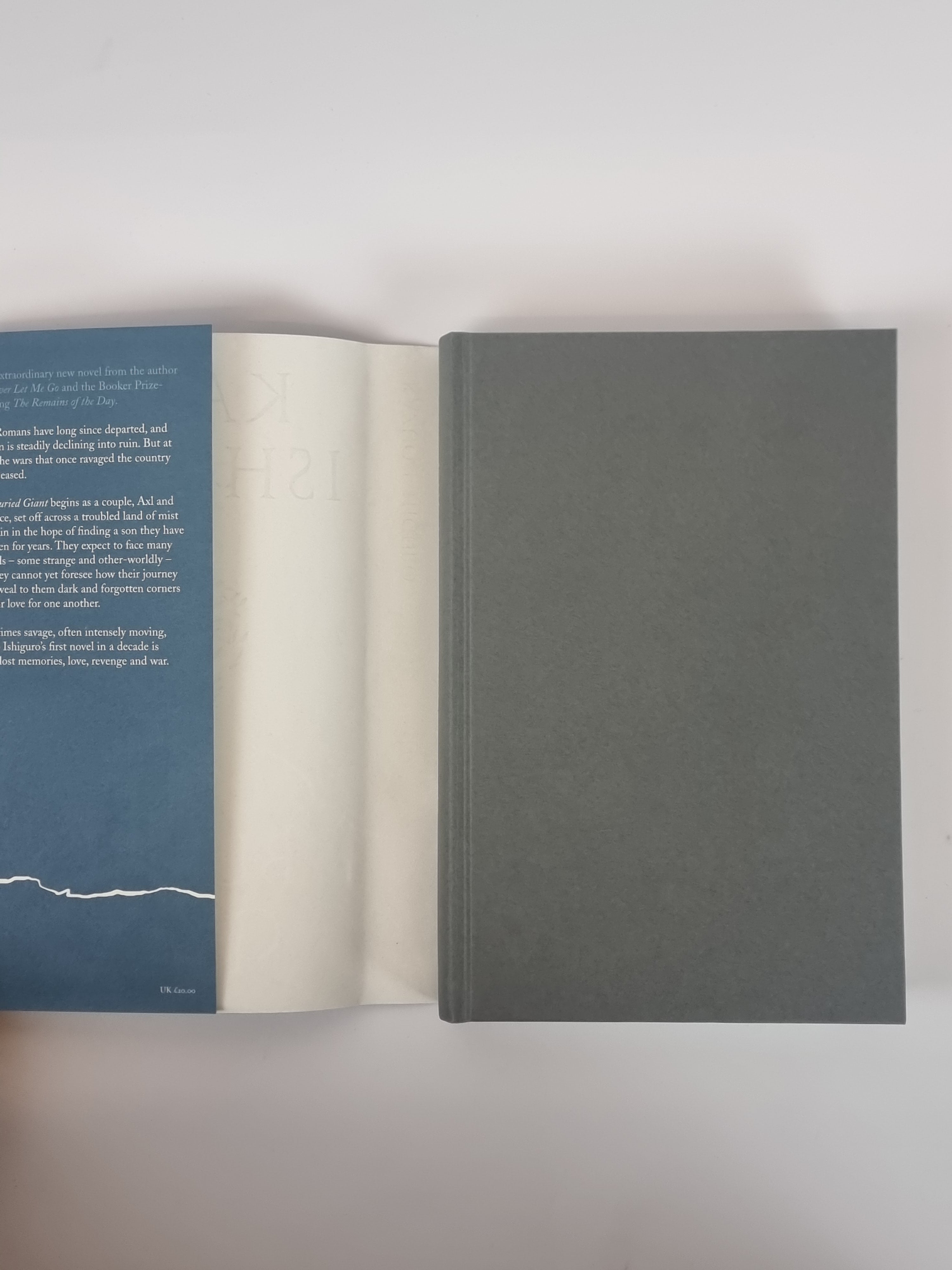 The Buried Giant, Kazuo Ishiguro — 1st Edition, Signed