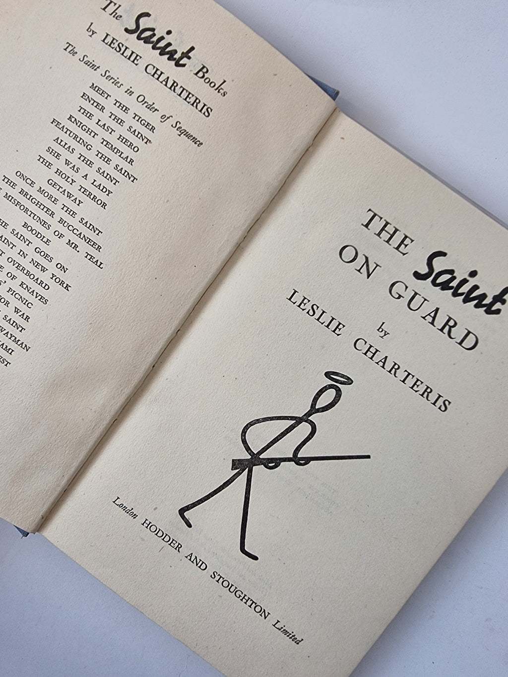 The Saint On Guard, Leslie Charteris — 1st Edition
