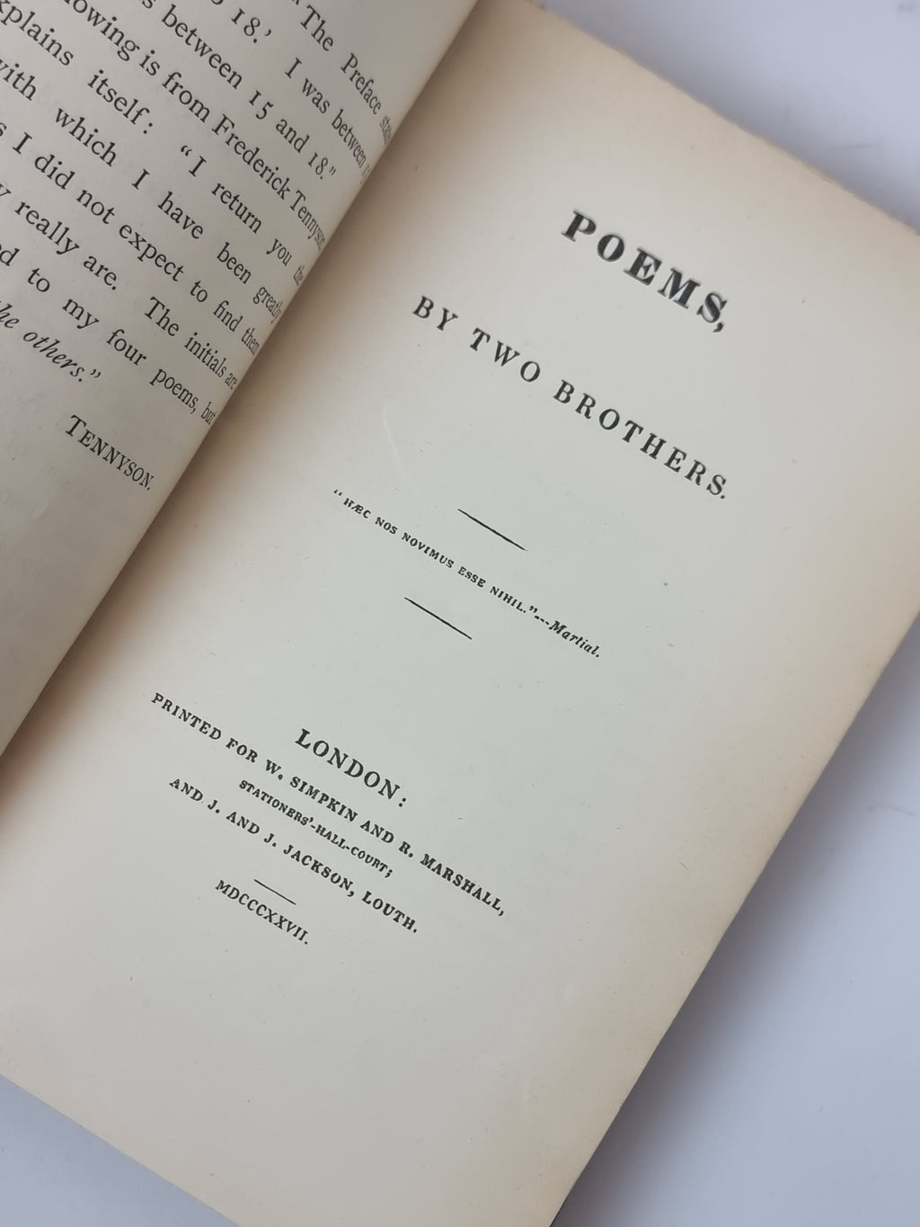 Poems by Two Brothers — 2nd Edition
