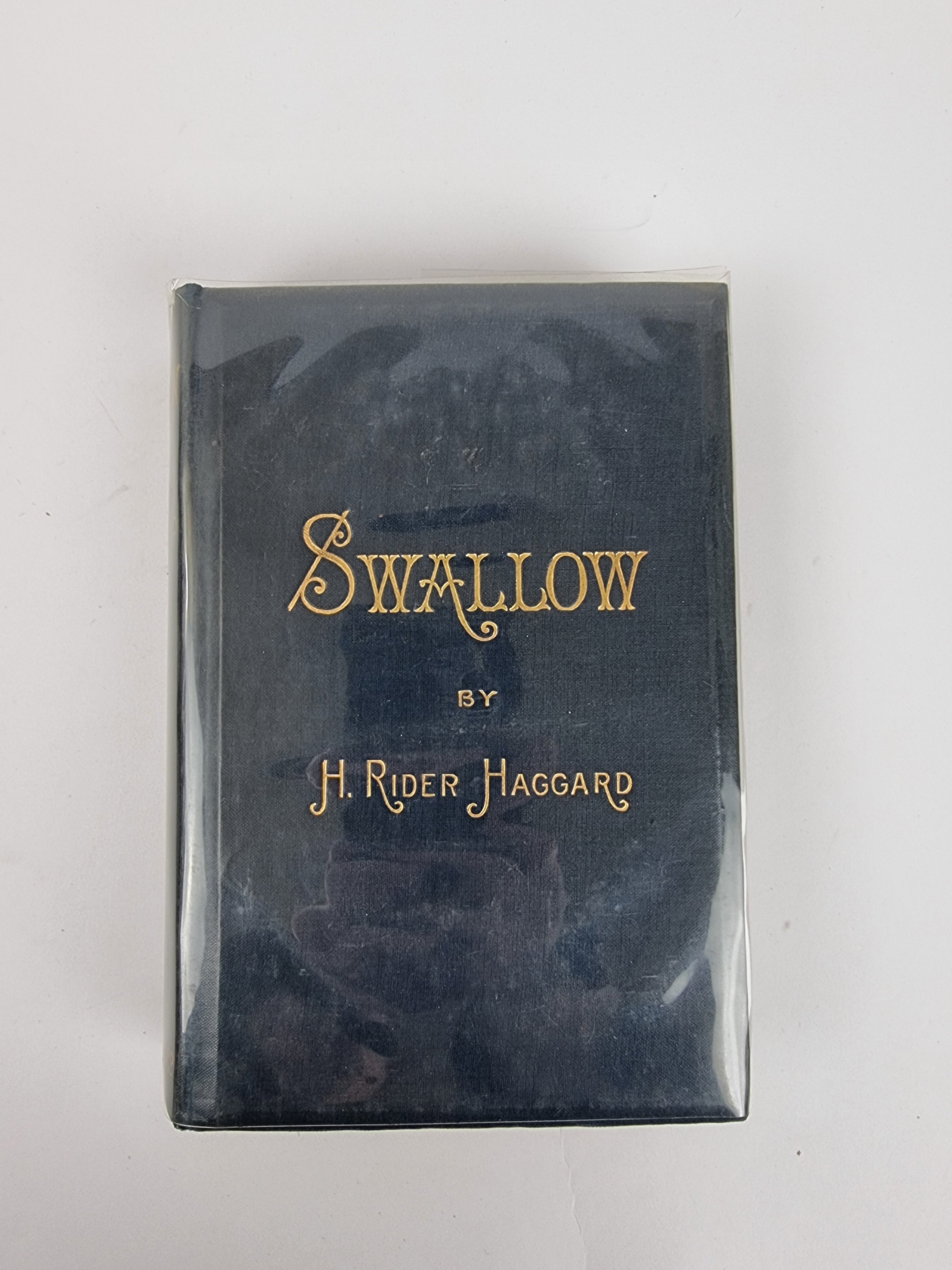 Swallow, H. Rider Haggard — 1st Edition